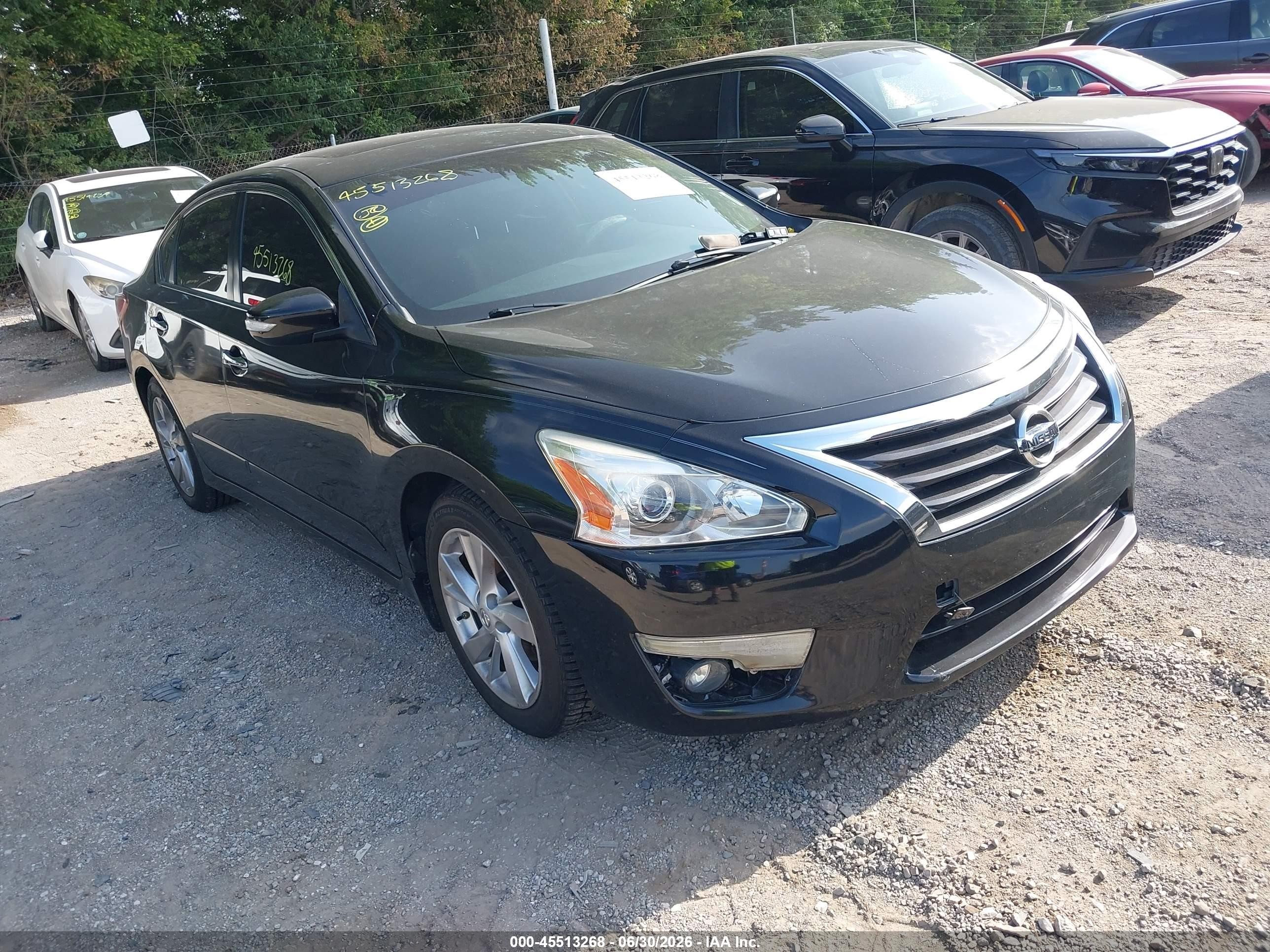 2013 Nissan Altima 2.5 Sv Black vin: 1N4AL3AP1DC911733