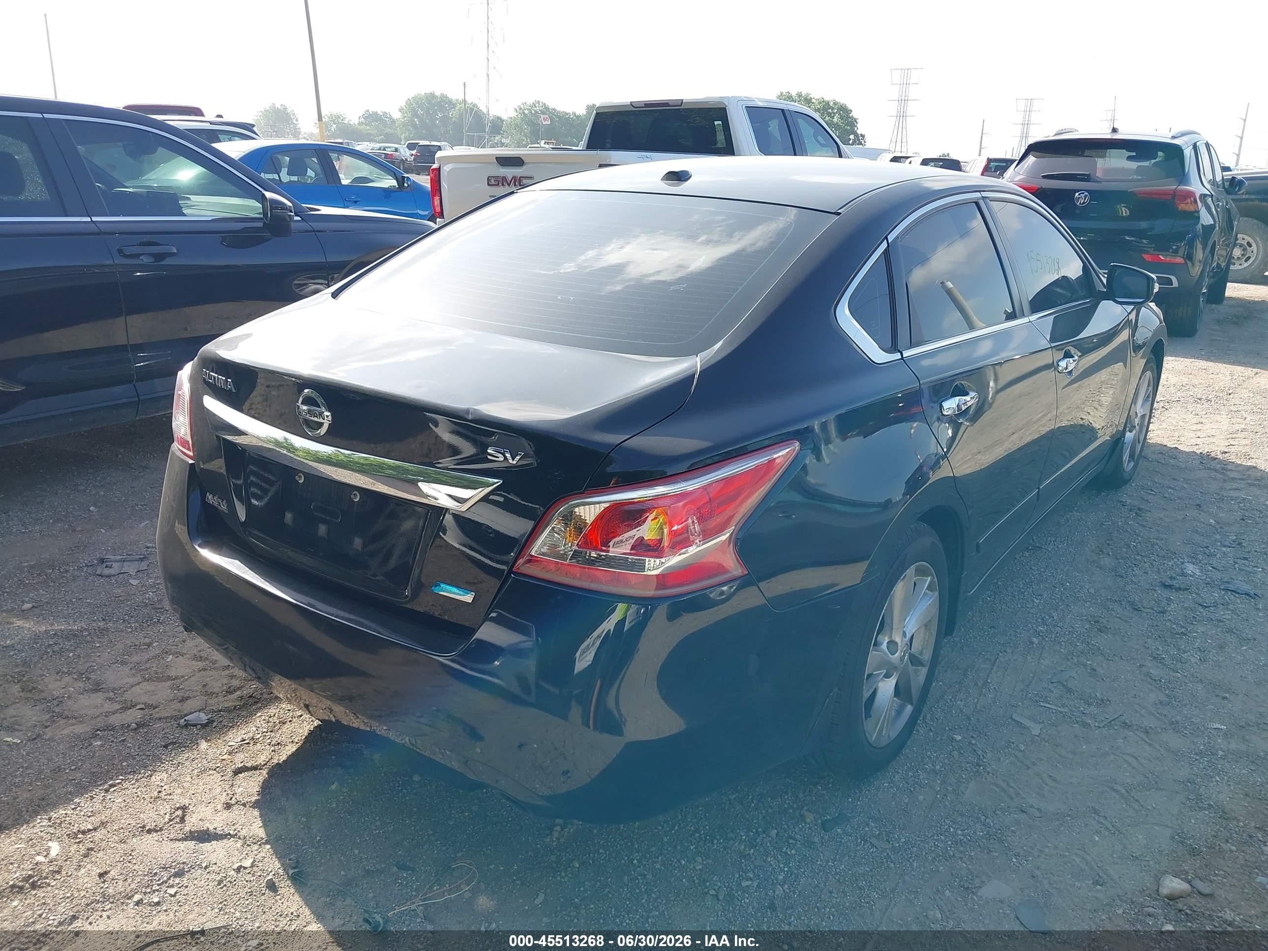 2013 Nissan Altima 2.5 Sv Black vin: 1N4AL3AP1DC911733