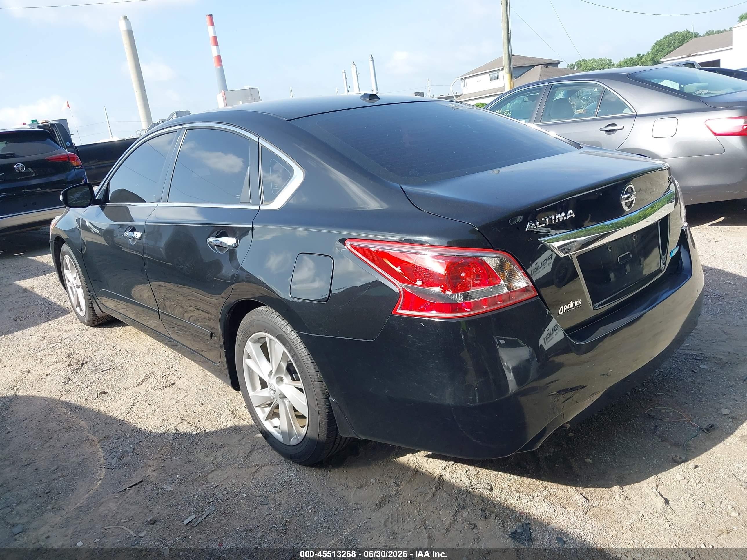 2013 Nissan Altima 2.5 Sv Black vin: 1N4AL3AP1DC911733
