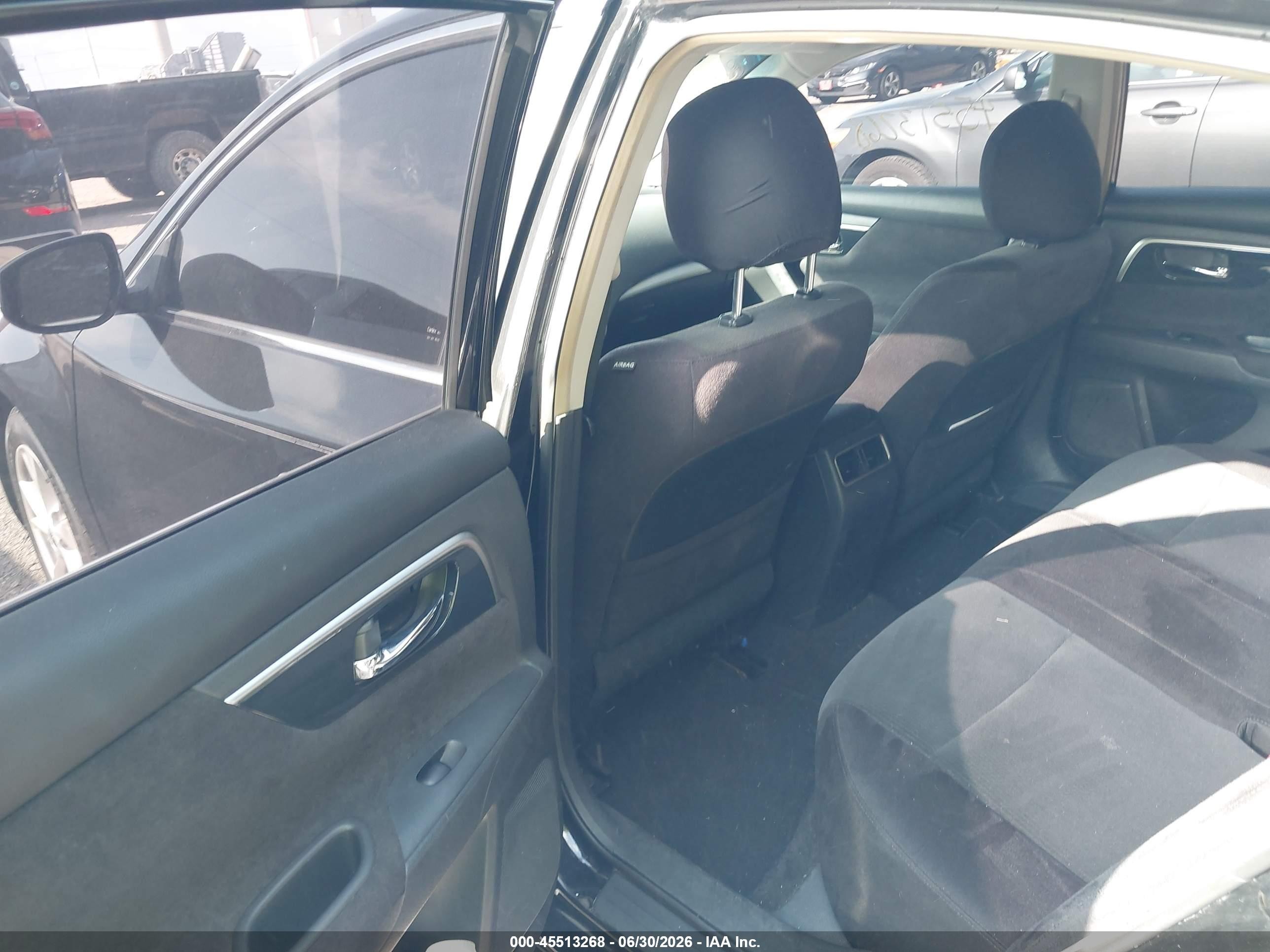 2013 Nissan Altima 2.5 Sv Black vin: 1N4AL3AP1DC911733