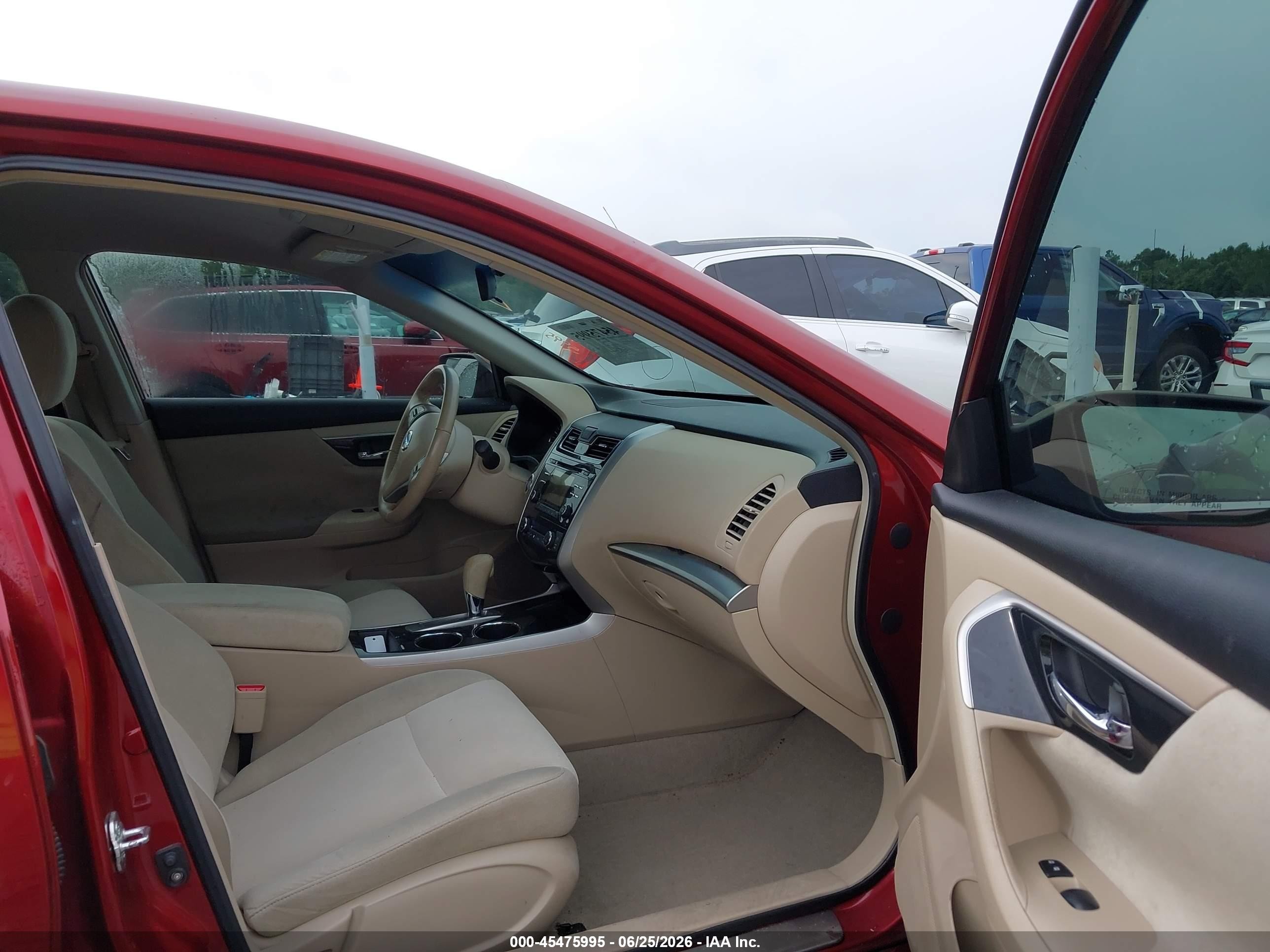 2013 Nissan Altima 2.5 Sv Red vin: 1N4AL3AP1DC917371