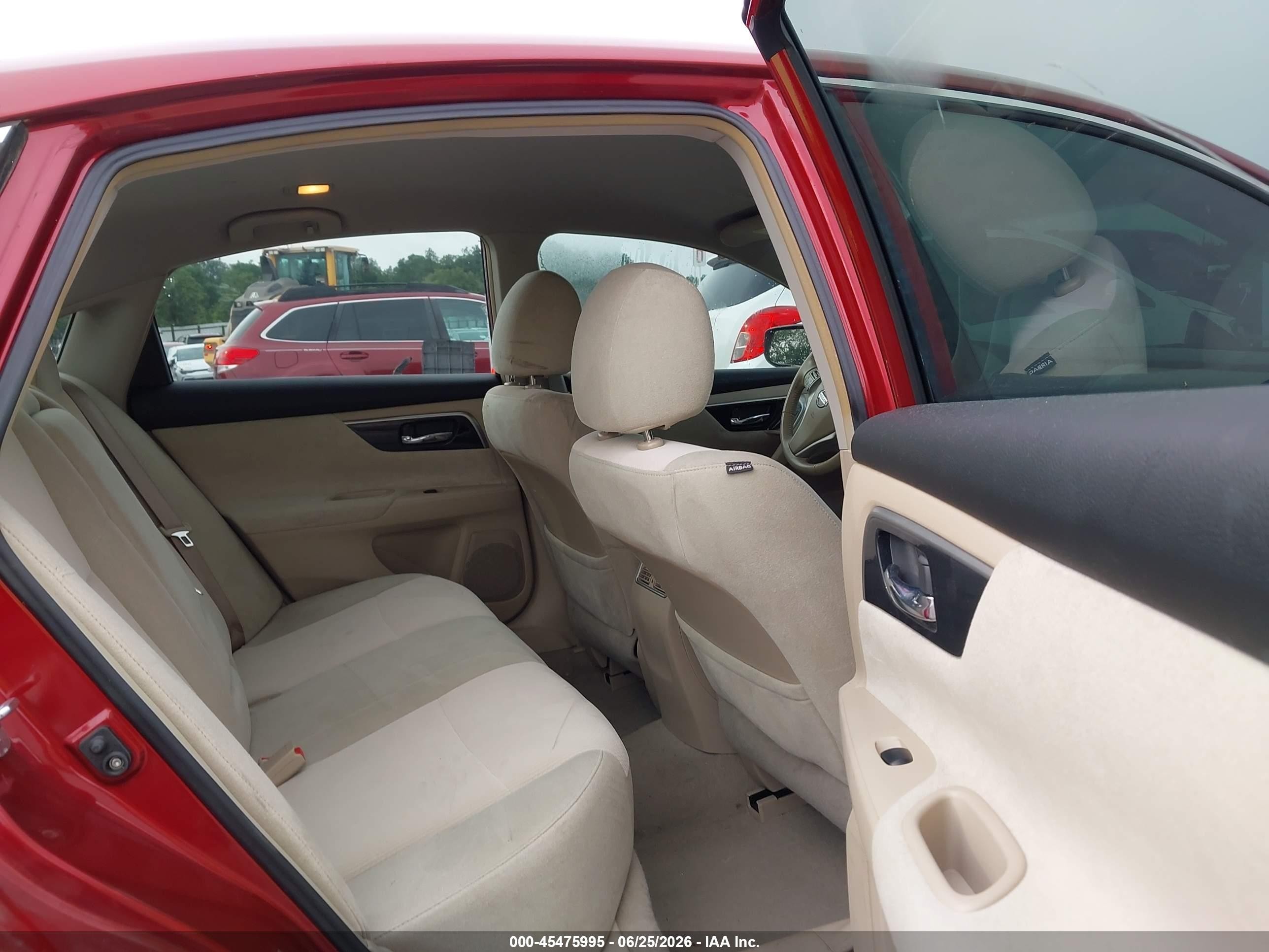 2013 Nissan Altima 2.5 Sv Red vin: 1N4AL3AP1DC917371