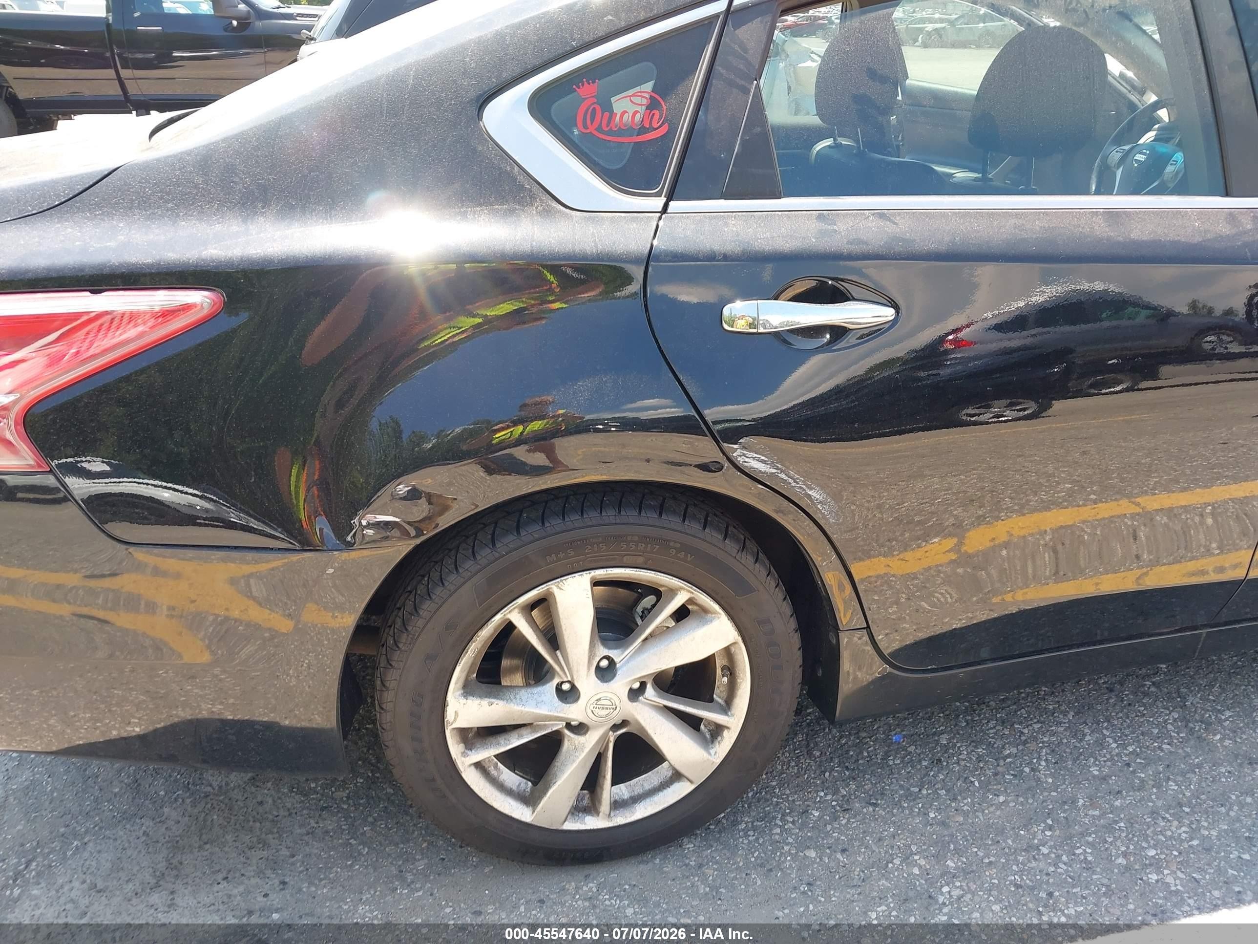 2013 Nissan Altima 2.5/2.5 S/2.5 Sl/2.5 Sv Black vin: 1N4AL3AP1DN400141