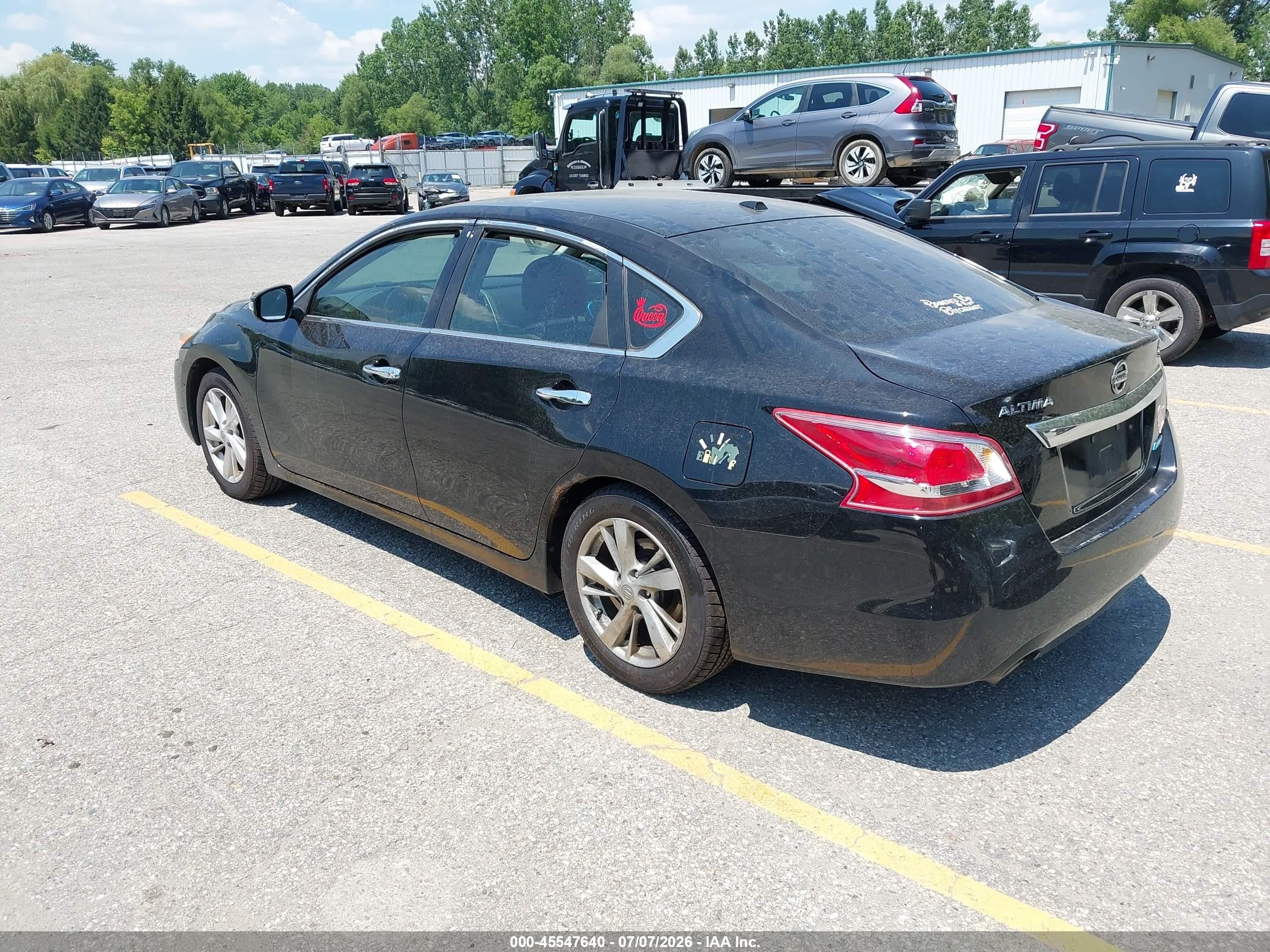 2013 Nissan Altima 2.5/2.5 S/2.5 Sl/2.5 Sv Black vin: 1N4AL3AP1DN400141
