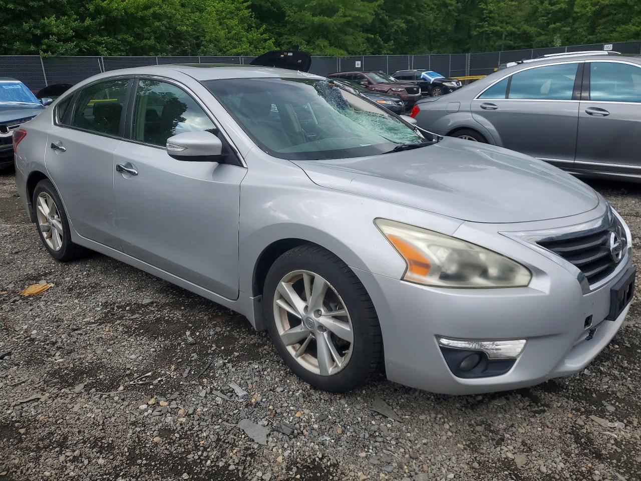 2013 Nissan Altima 2.5 Silver vin: 1N4AL3AP1DN407042