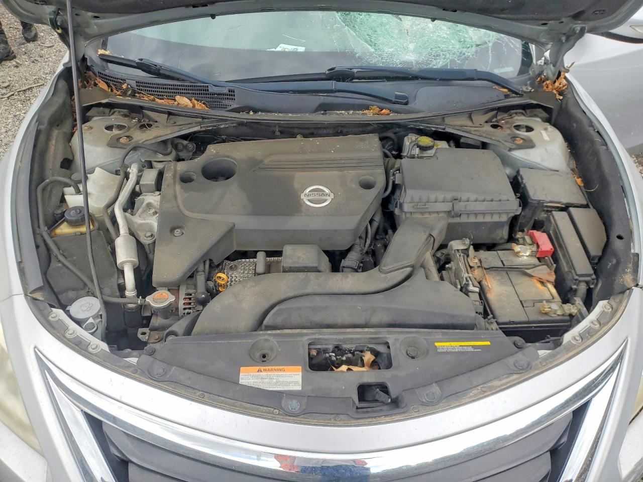 2013 Nissan Altima 2.5 Silver vin: 1N4AL3AP1DN407042