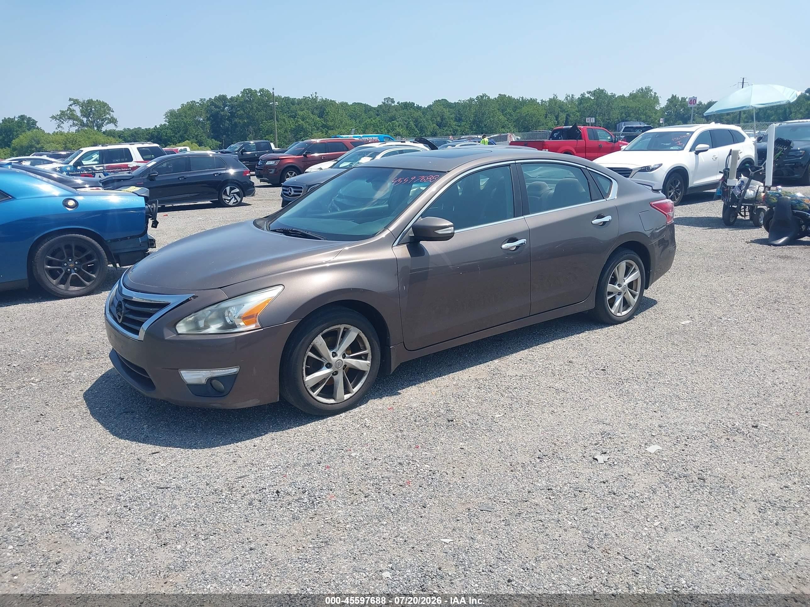 2013 Nissan Altima 2.5 Sv Коричневый vin: 1N4AL3AP1DN413410