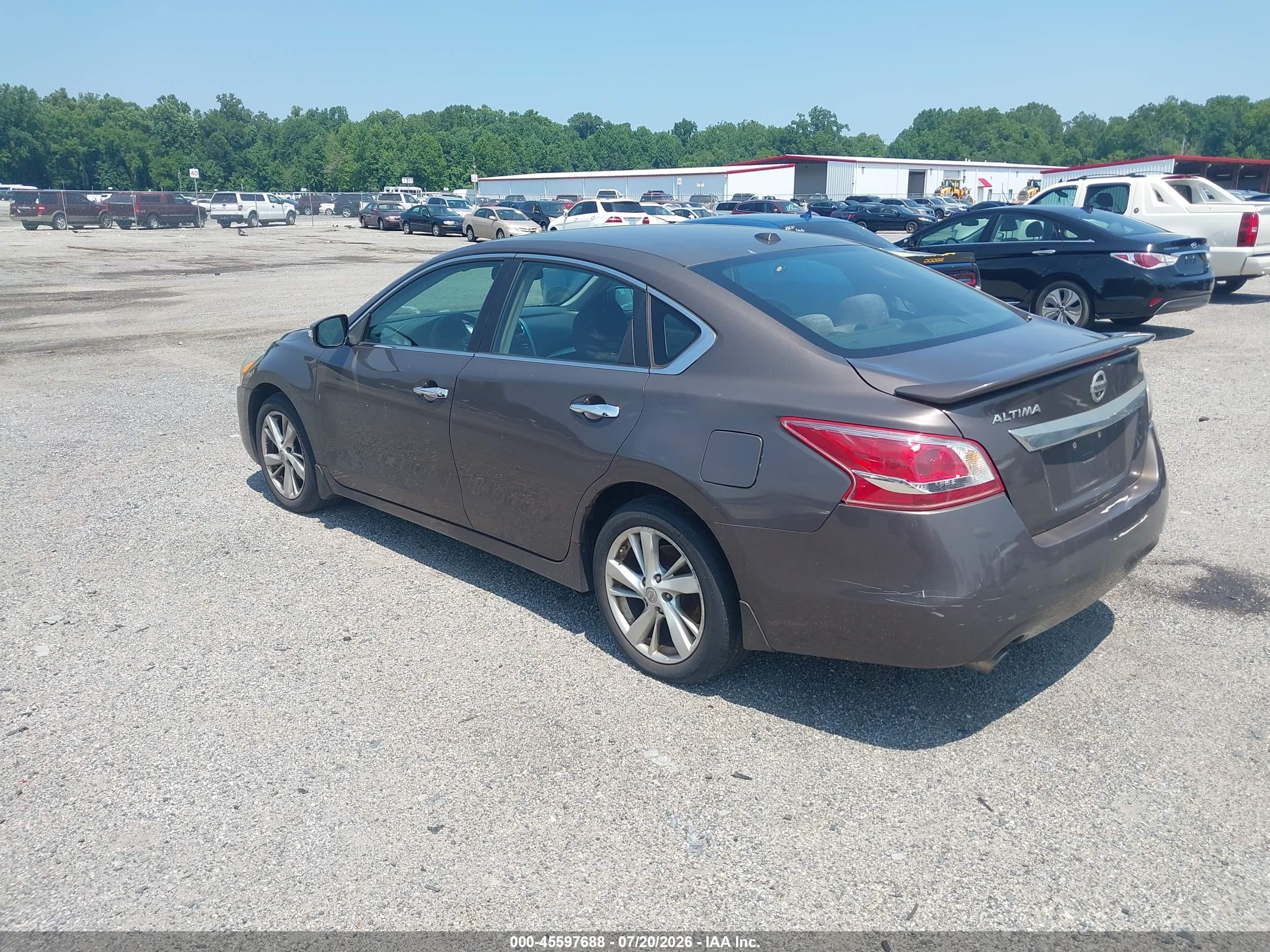 2013 Nissan Altima 2.5 Sv Коричневый vin: 1N4AL3AP1DN413410