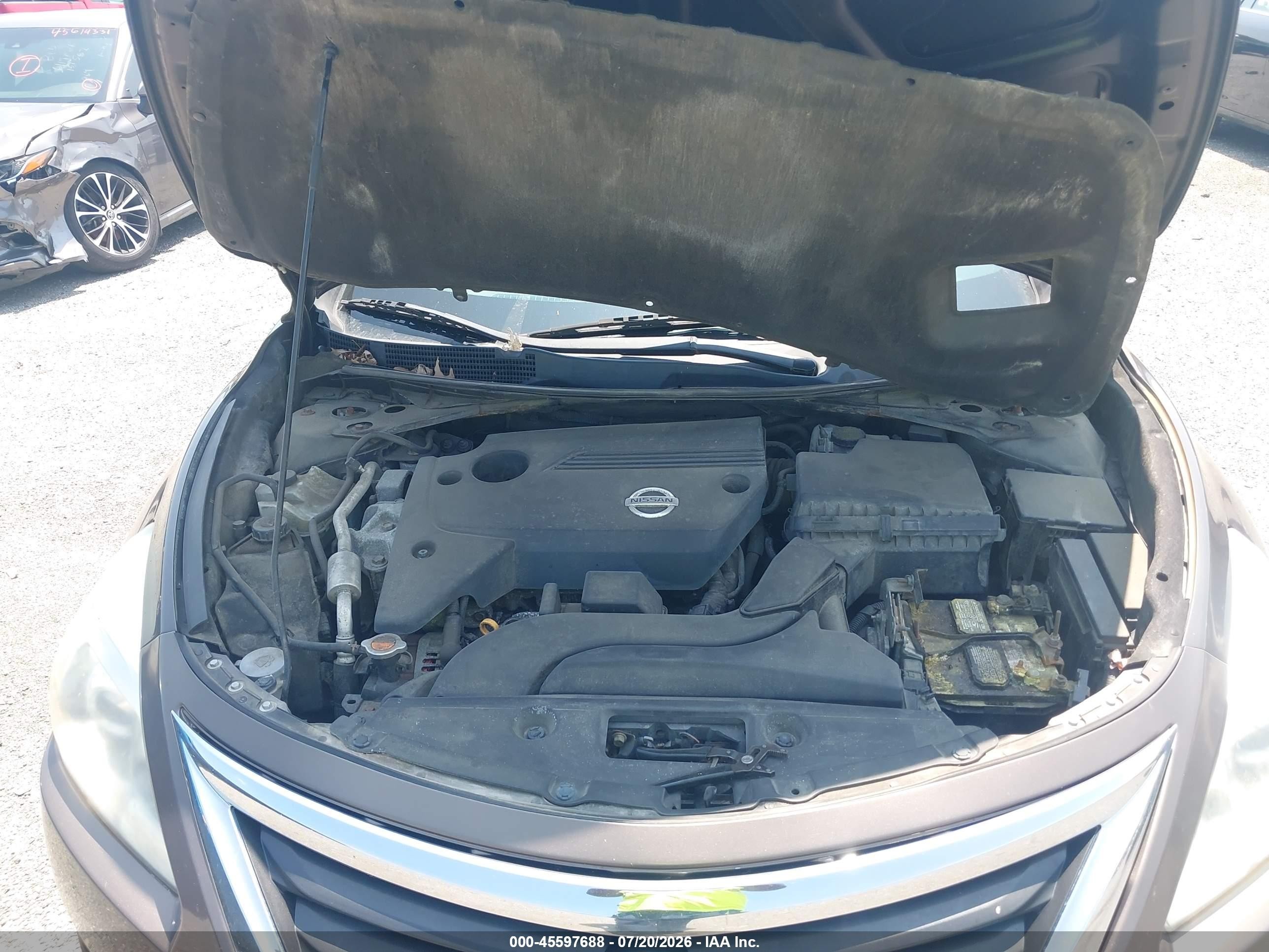 2013 Nissan Altima 2.5 Sv Коричневый vin: 1N4AL3AP1DN413410