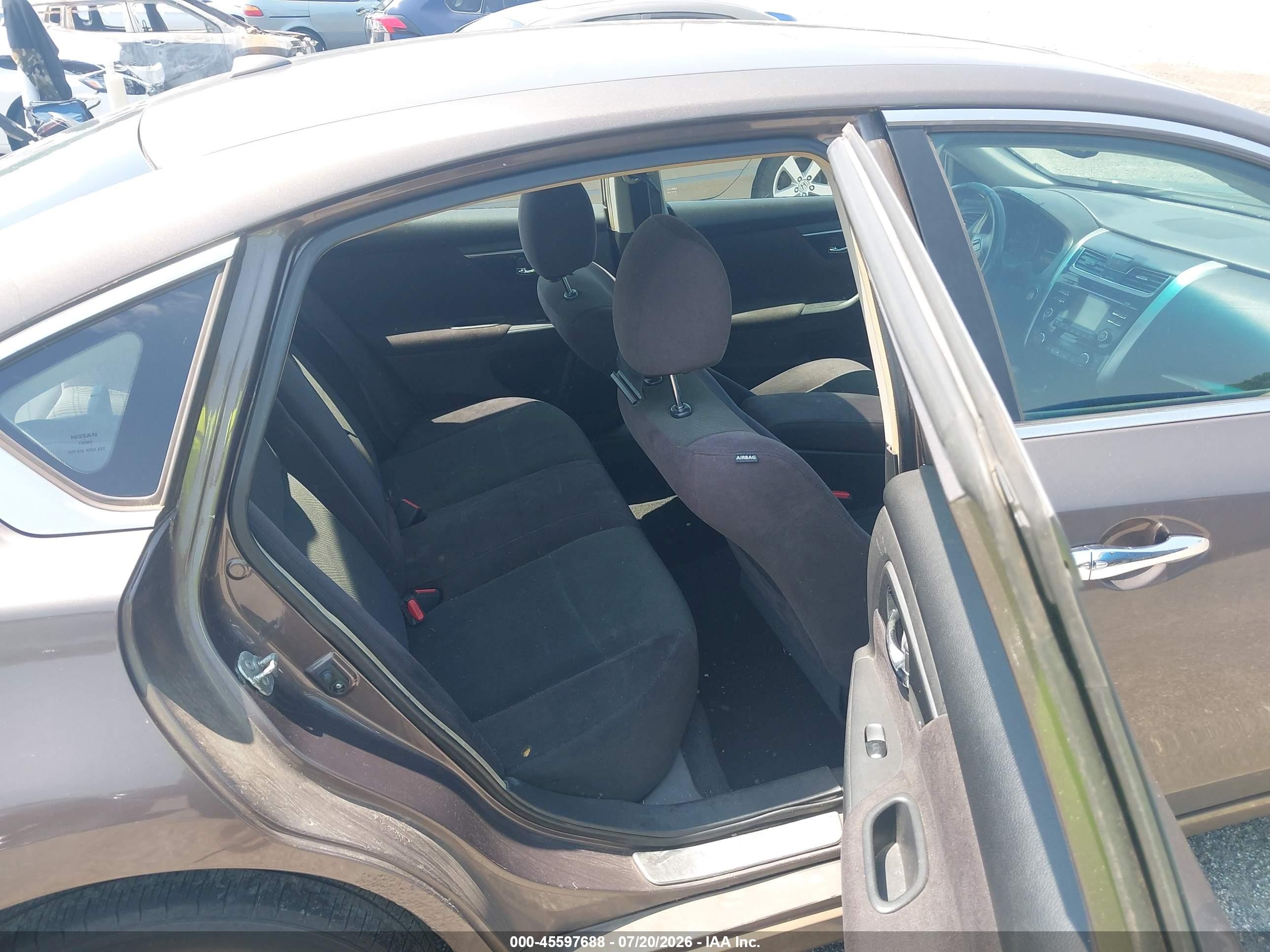 2013 Nissan Altima 2.5 Sv Коричневый vin: 1N4AL3AP1DN413410