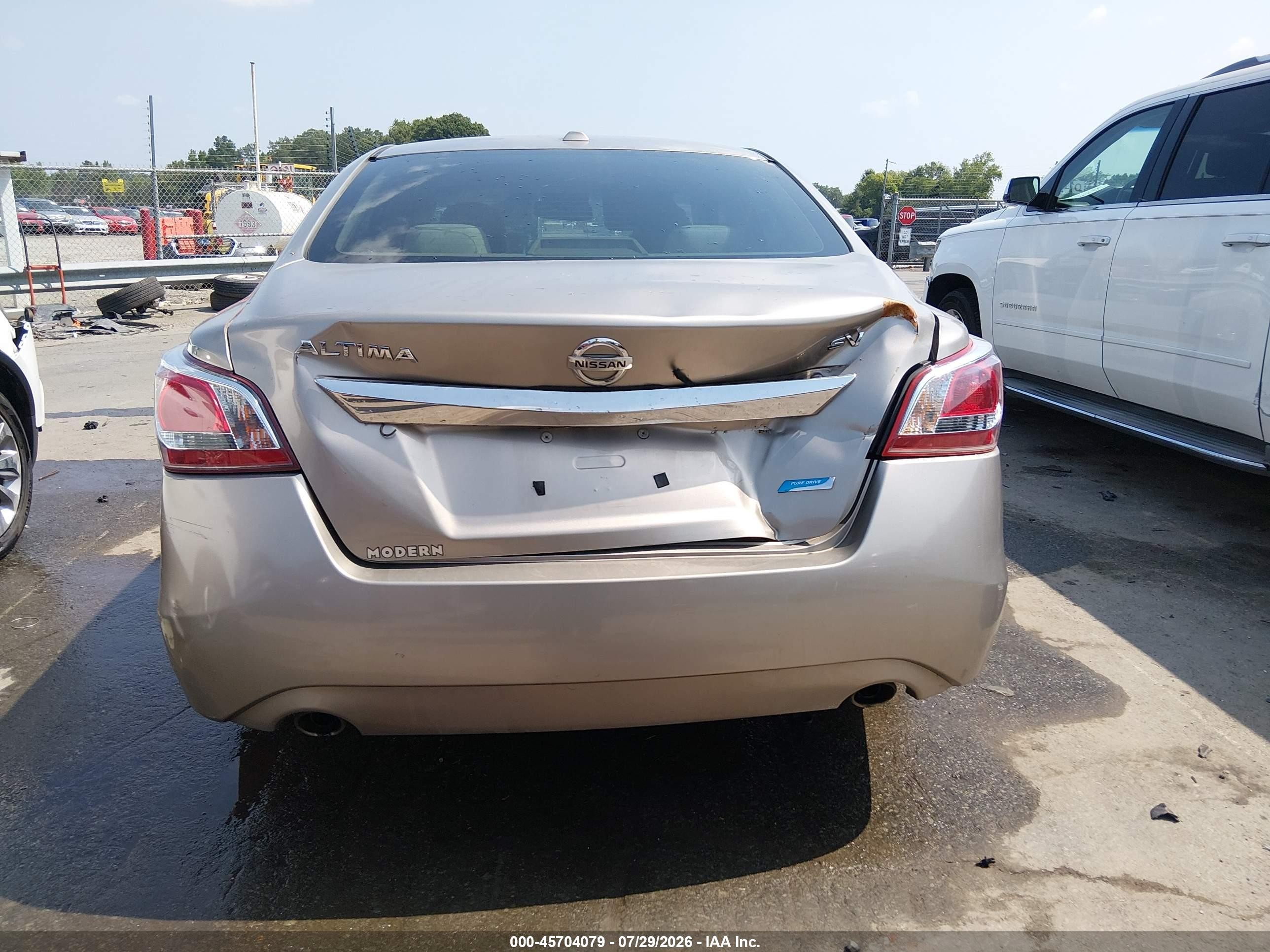 2013 Nissan Altima 2.5 Sv Gold vin: 1N4AL3AP1DN420034