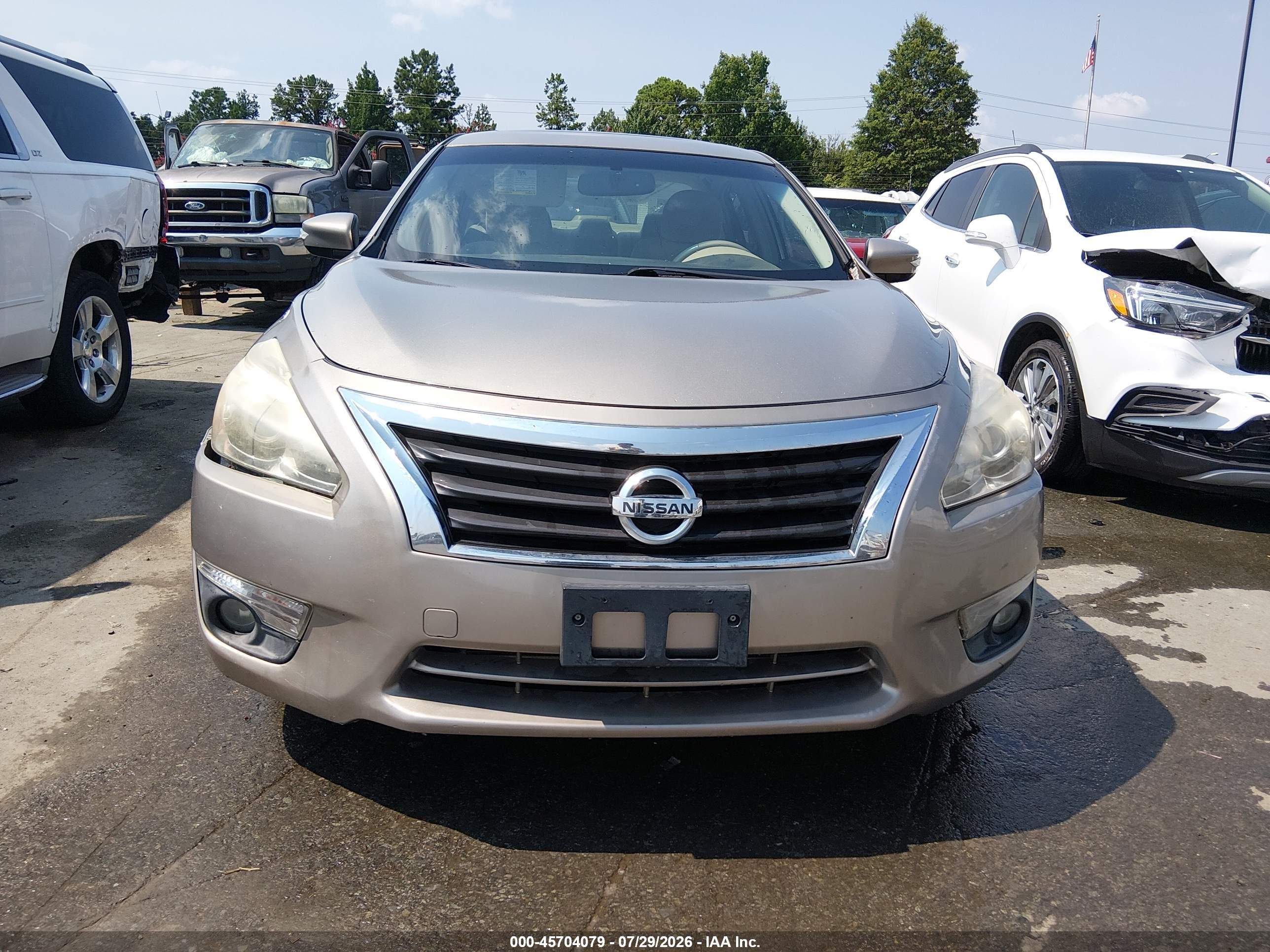 2013 Nissan Altima 2.5 Sv Gold vin: 1N4AL3AP1DN420034