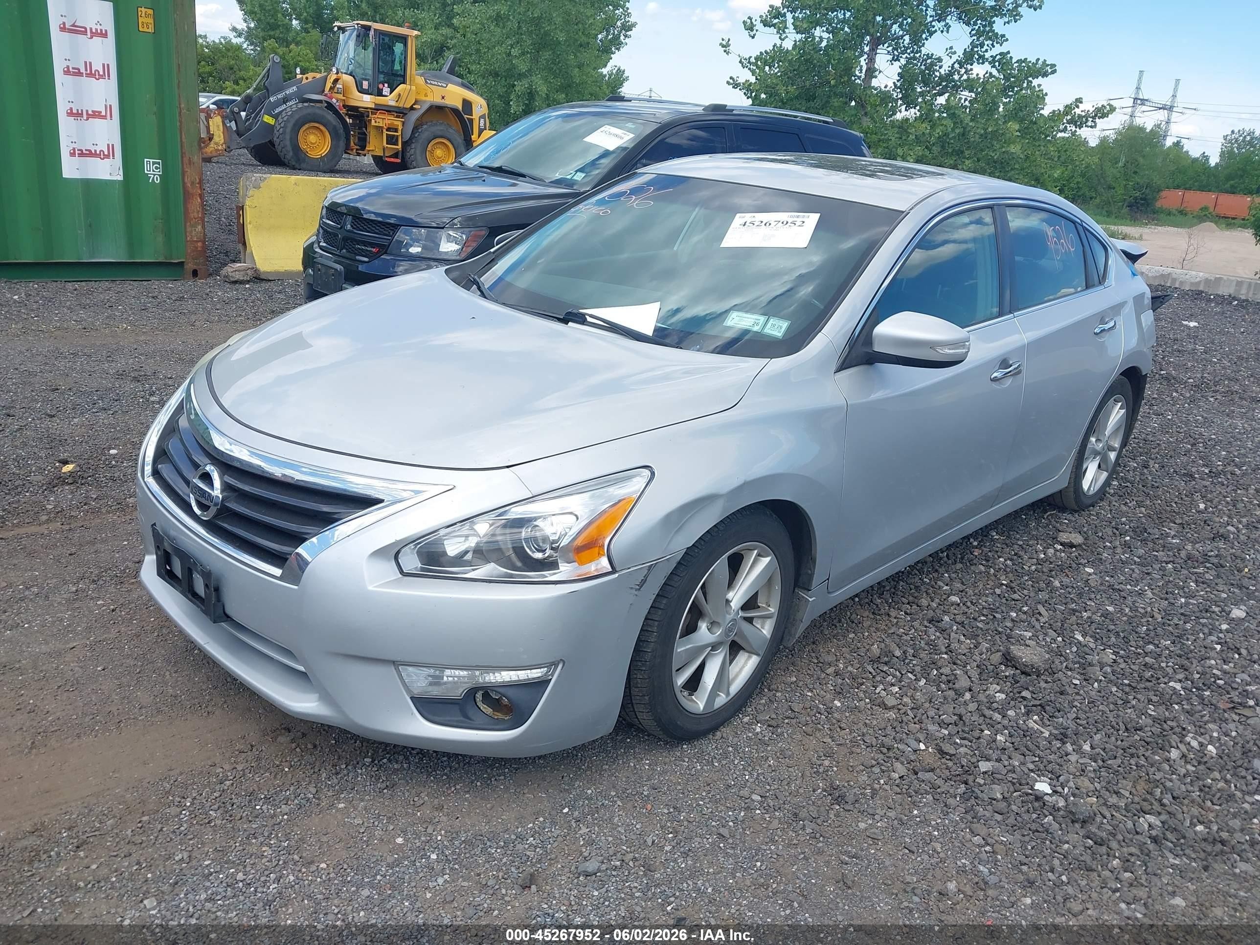 2013 Nissan Altima 2.5 Sl Silver vin: 1N4AL3AP1DN437836