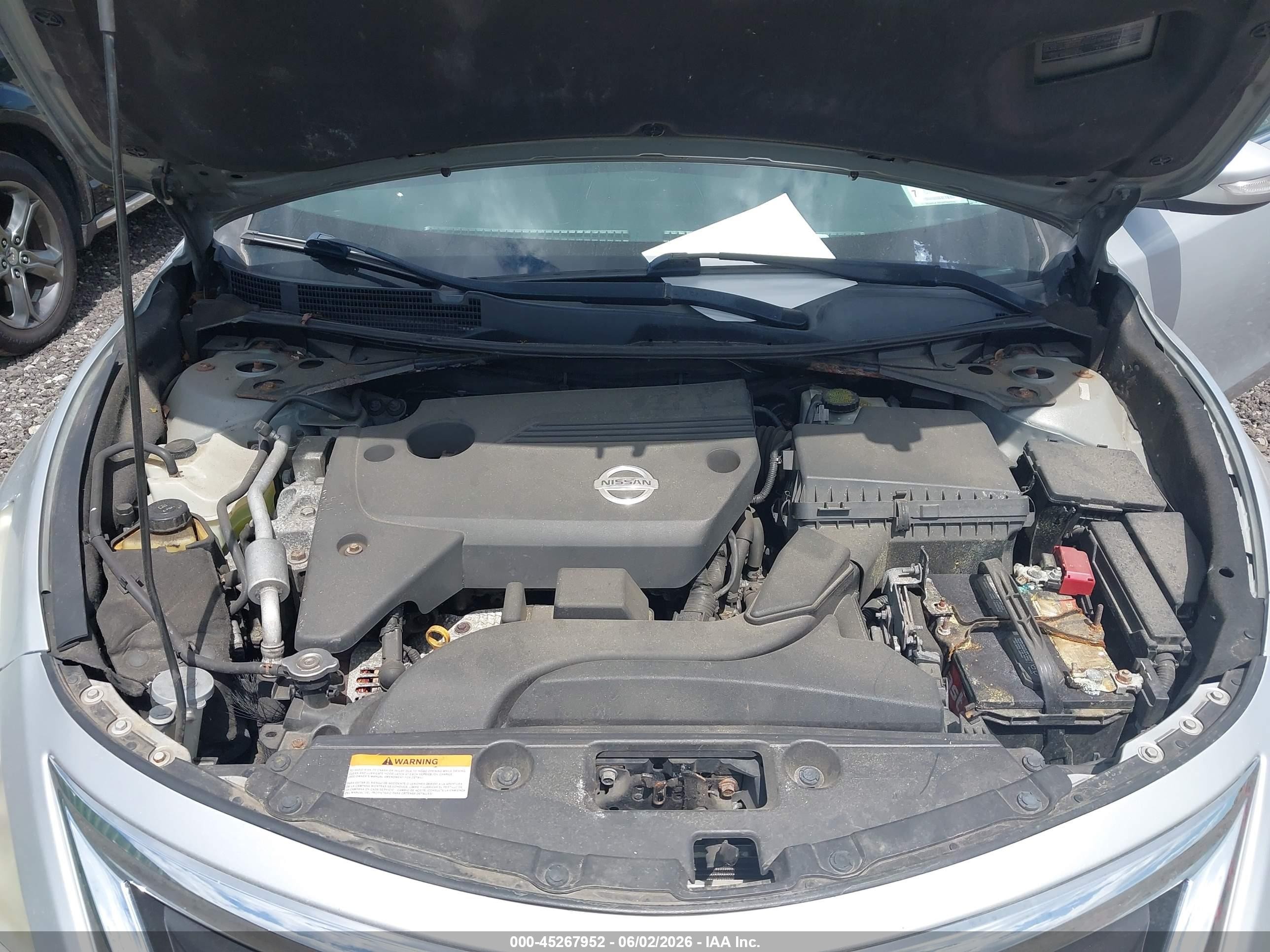 2013 Nissan Altima 2.5 Sl Silver vin: 1N4AL3AP1DN437836