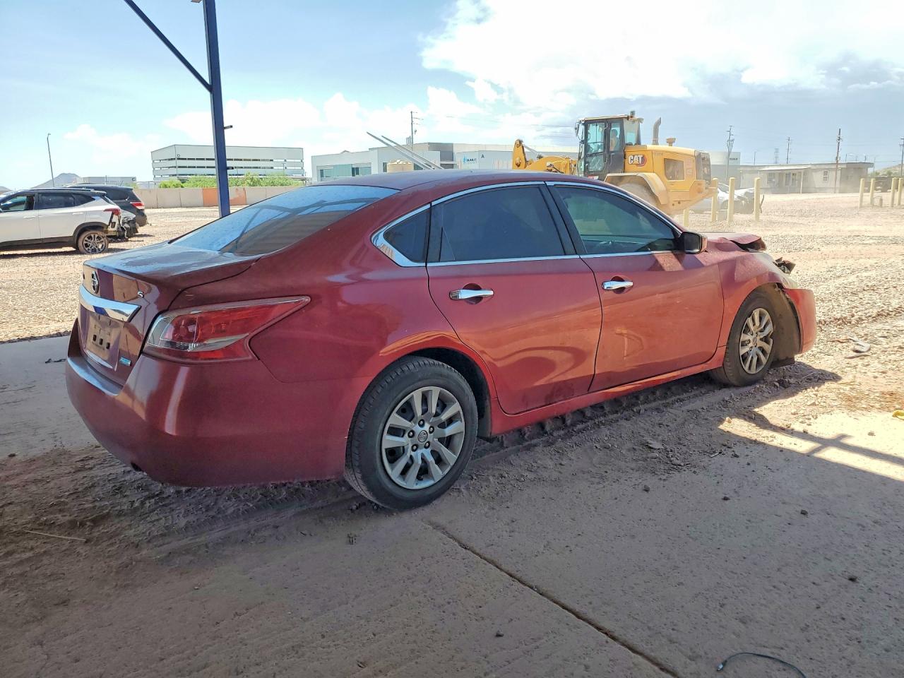 2013 Nissan Altima Red vin: 1N4AL3AP1DN465684