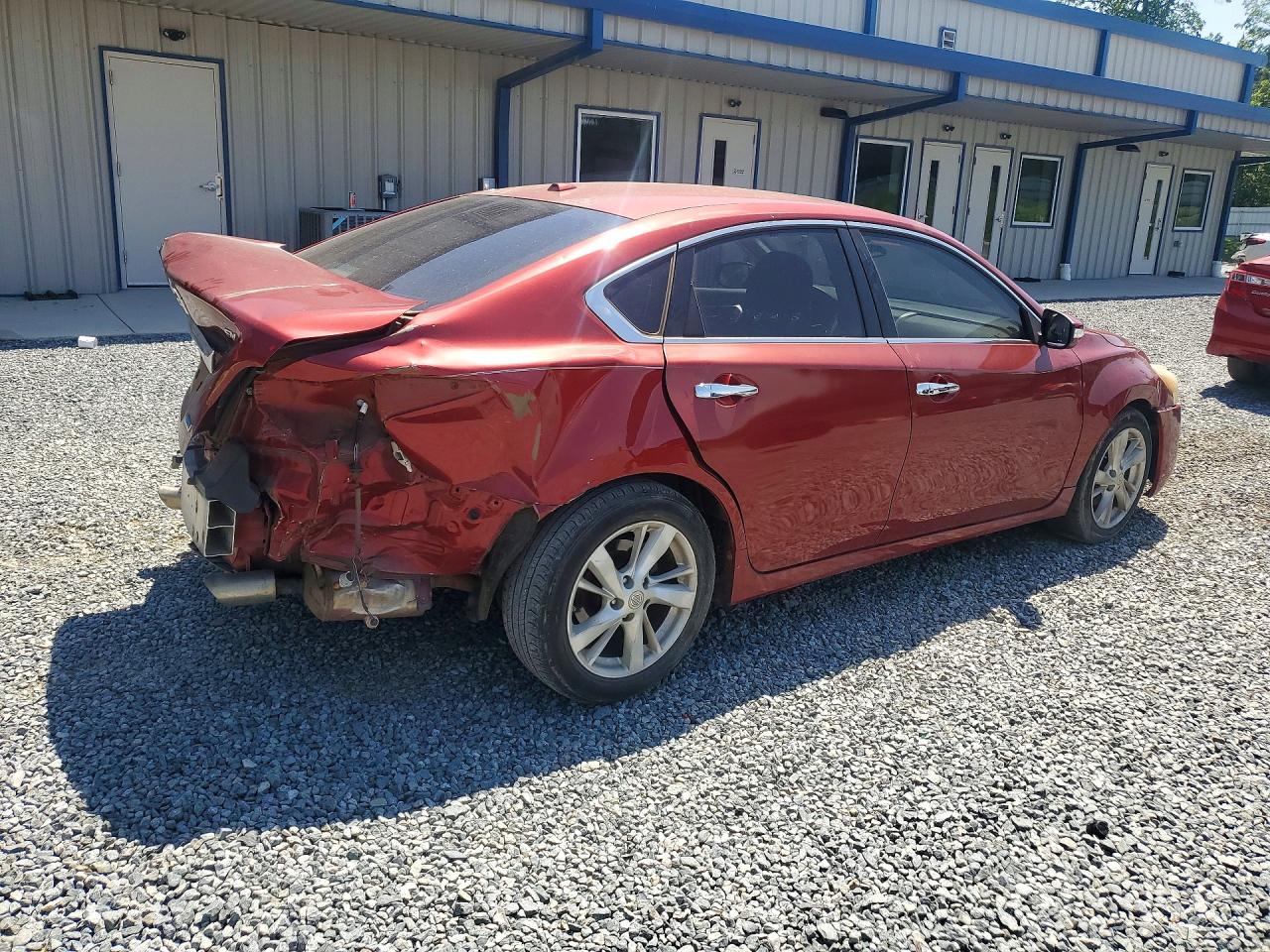 2013 Nissan Altima 2.5 Красный vin: 1N4AL3AP1DN471971