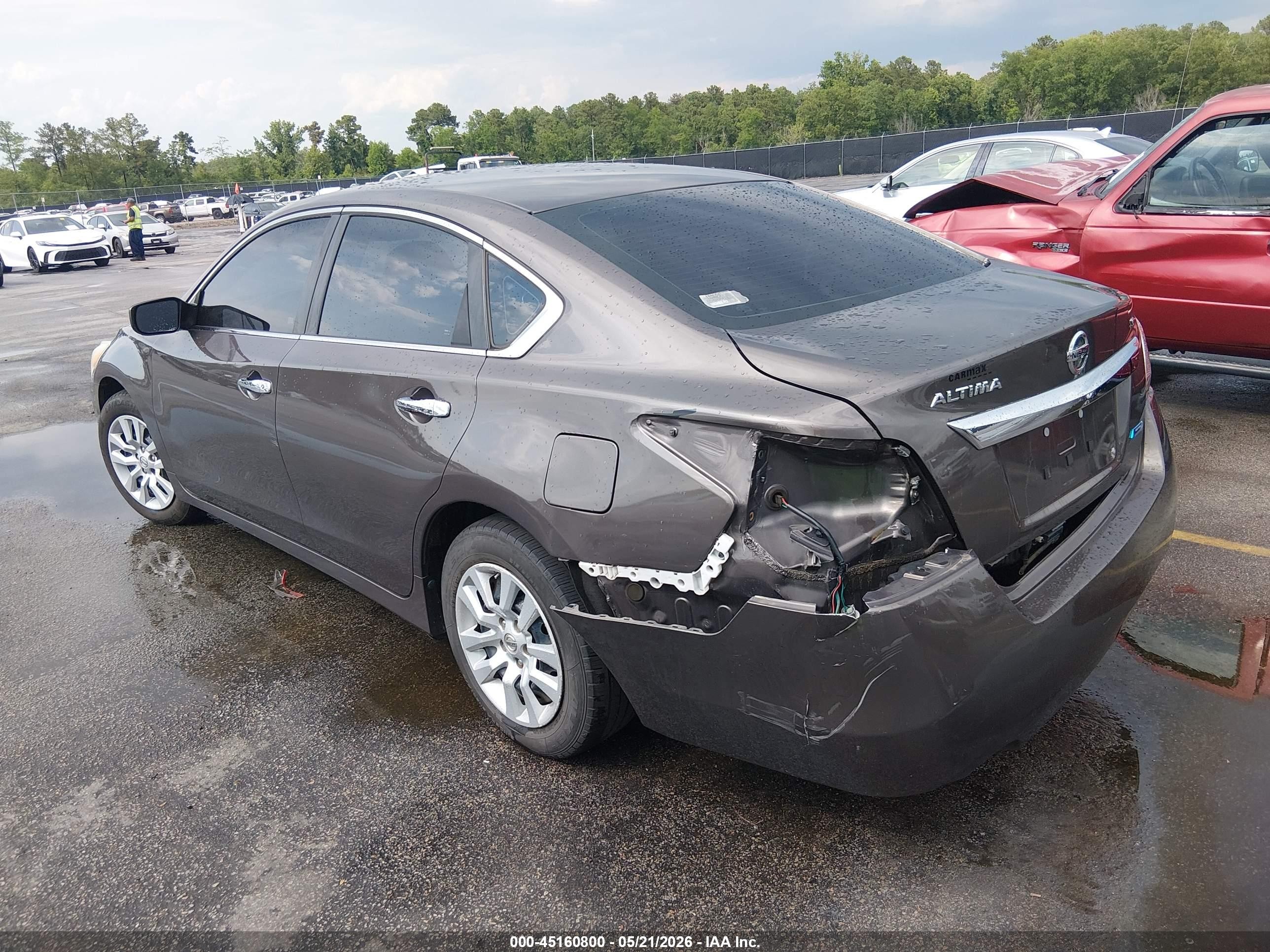 2013 Nissan Altima 2.5 S Brown vin: 1N4AL3AP1DN474496