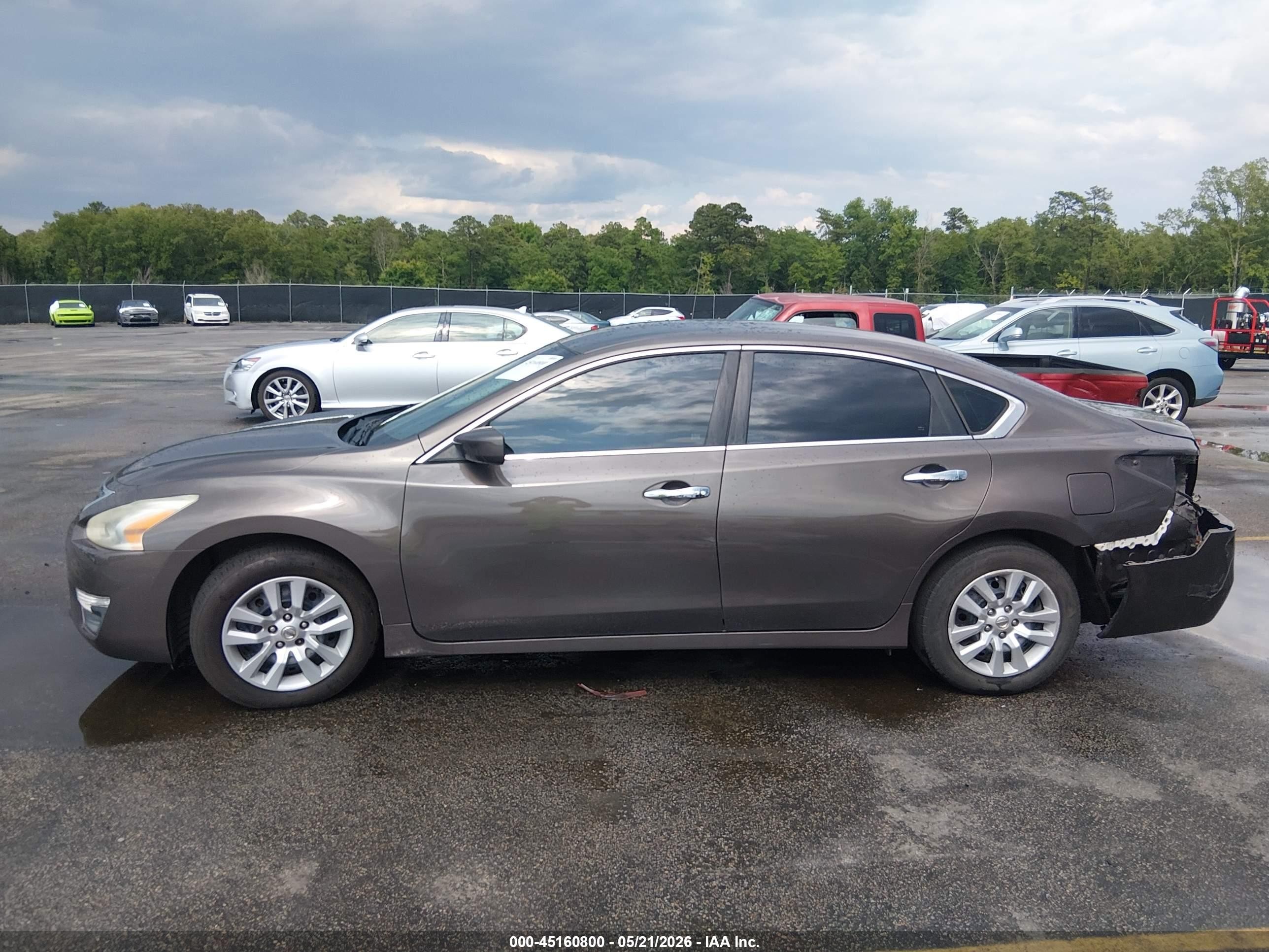 2013 Nissan Altima 2.5 S Brown vin: 1N4AL3AP1DN474496