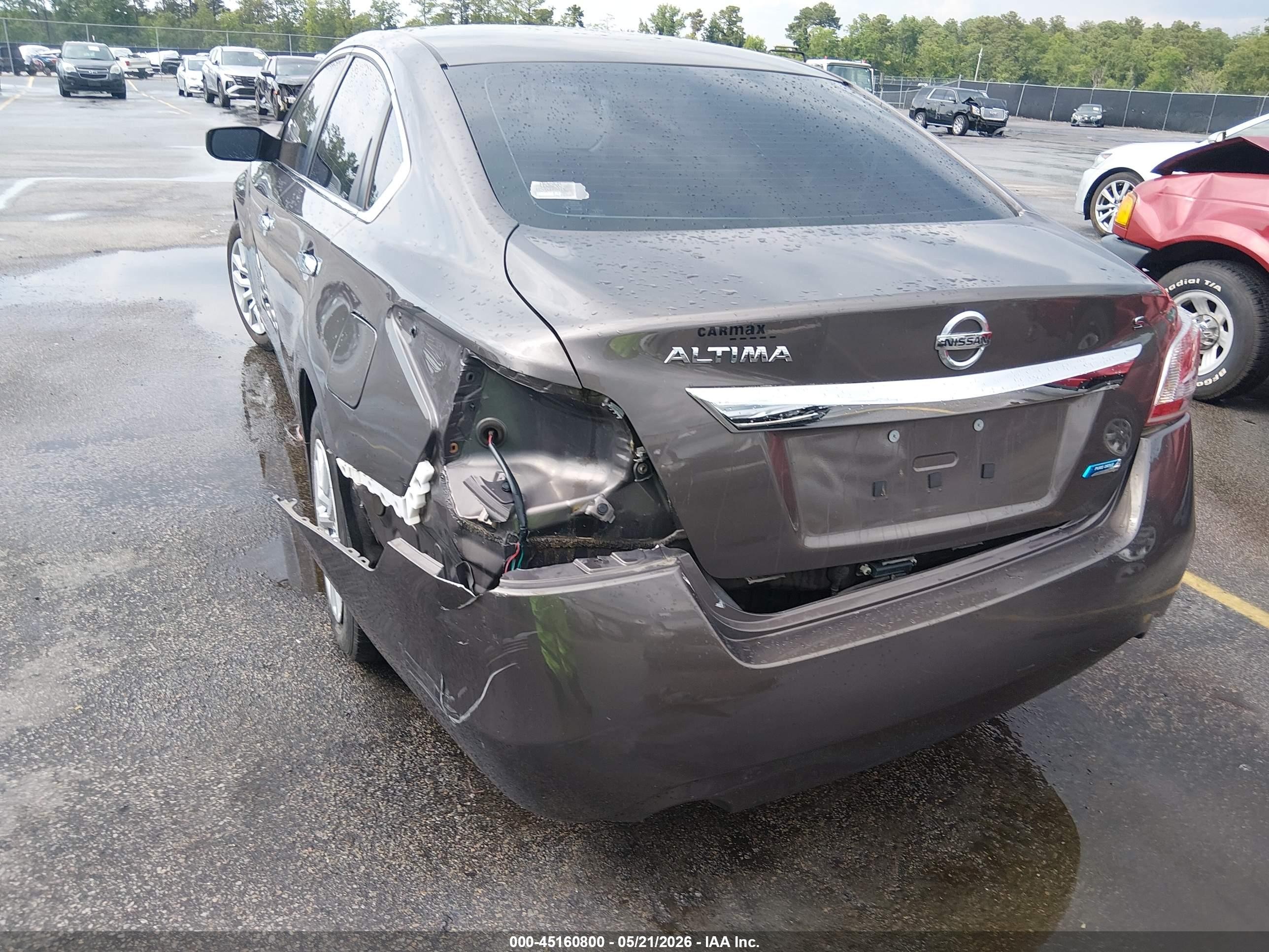 2013 Nissan Altima 2.5 S Brown vin: 1N4AL3AP1DN474496