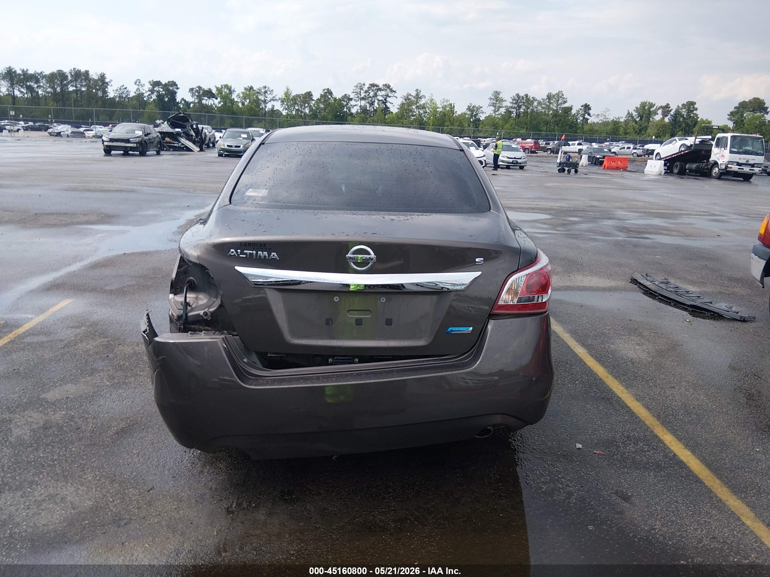 2013 Nissan Altima 2.5 S Brown vin: 1N4AL3AP1DN474496