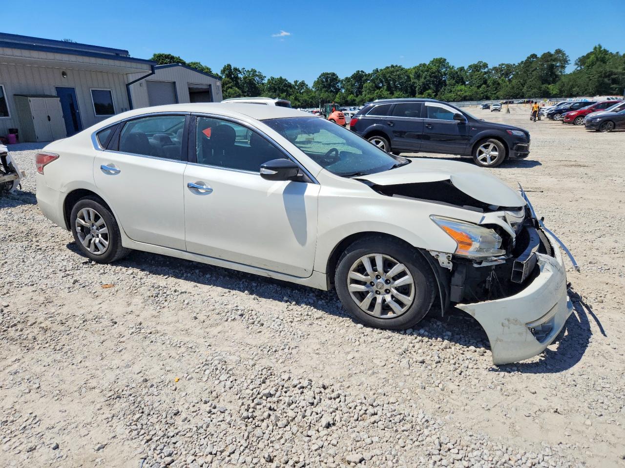 2013 Nissan Altima 2.5 White vin: 1N4AL3AP1DN476040