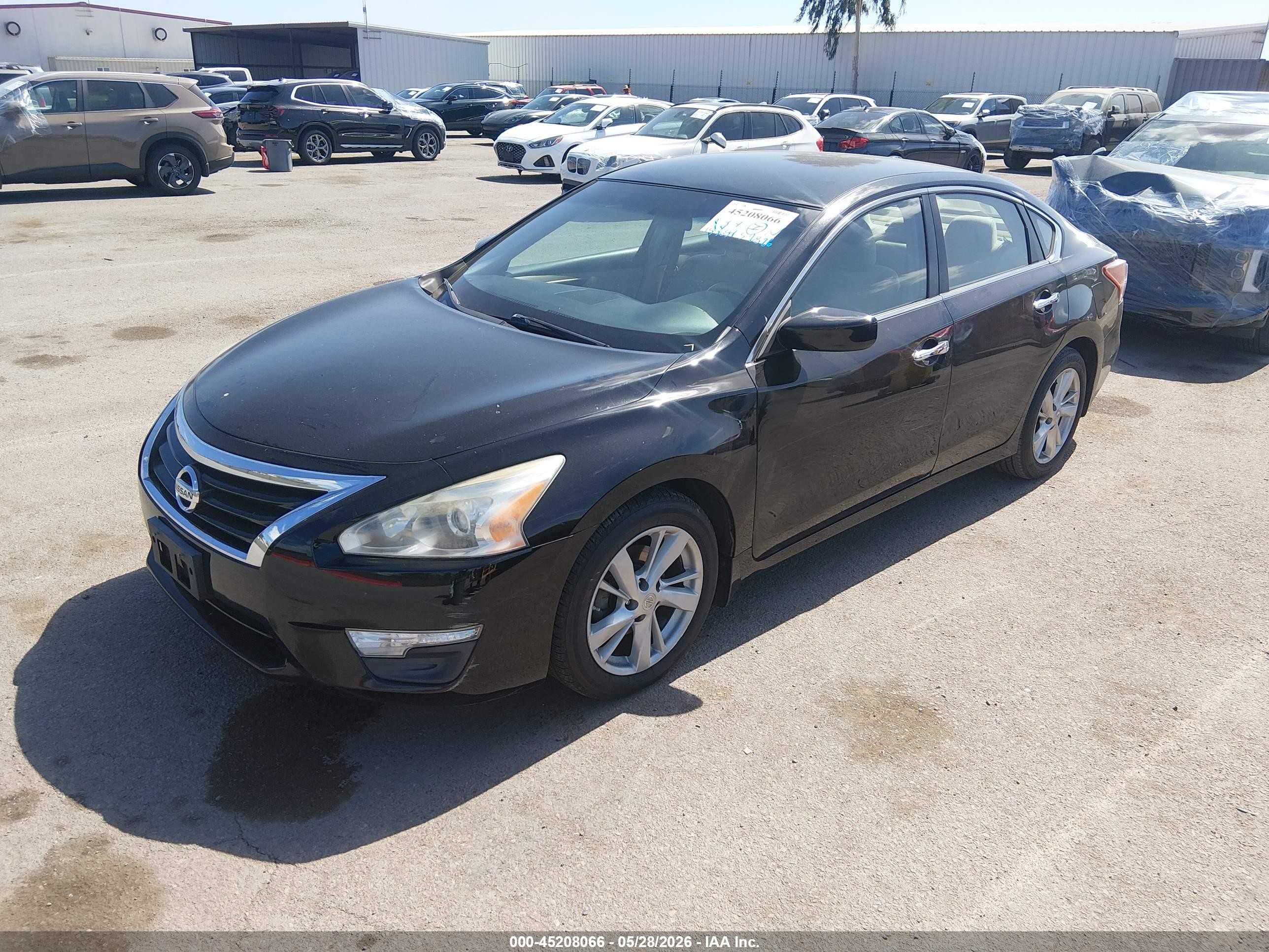 2013 Nissan Altima 2.5 Sv Black vin: 1N4AL3AP1DN485370