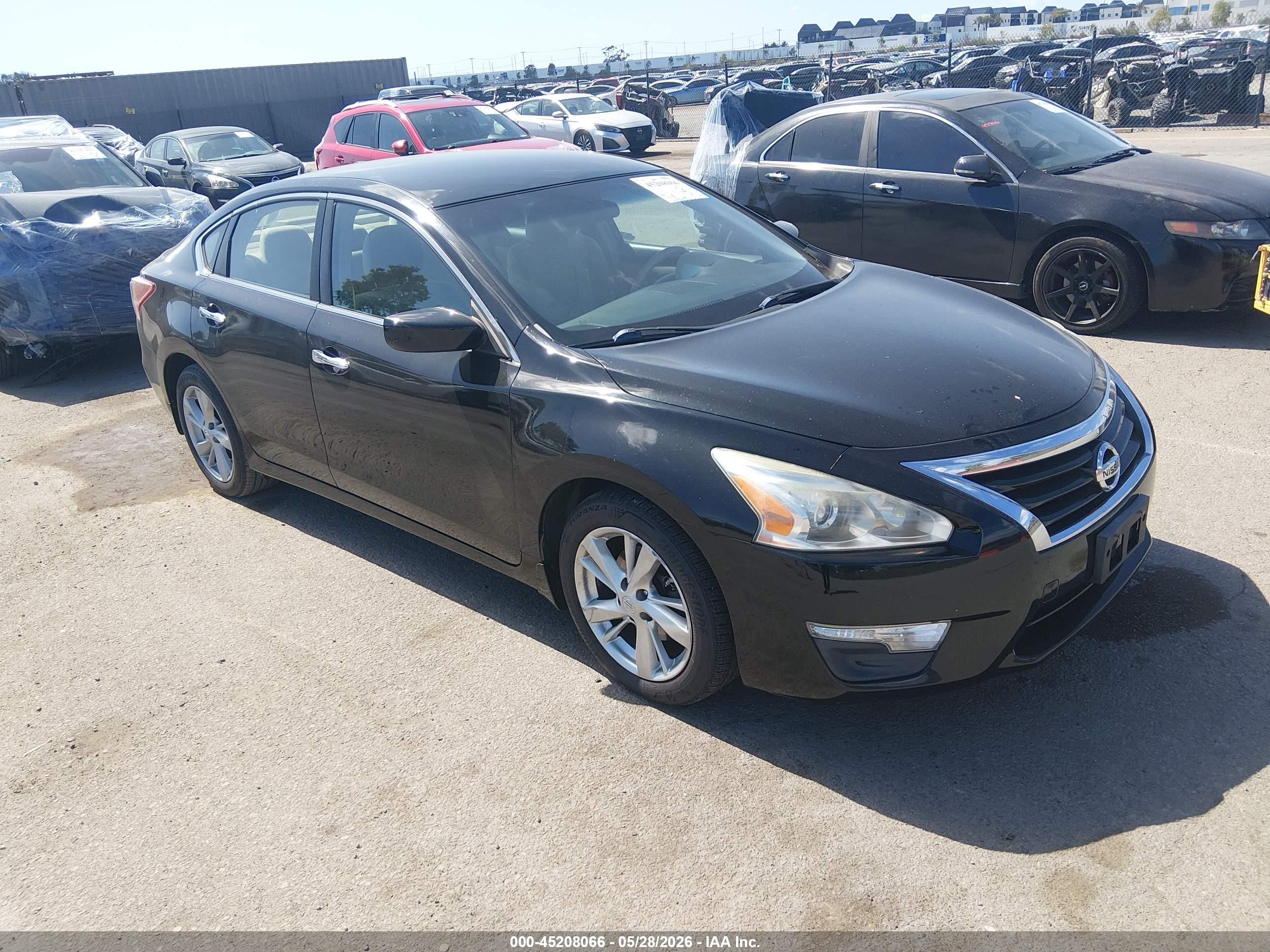 2013 Nissan Altima 2.5 Sv Black vin: 1N4AL3AP1DN485370