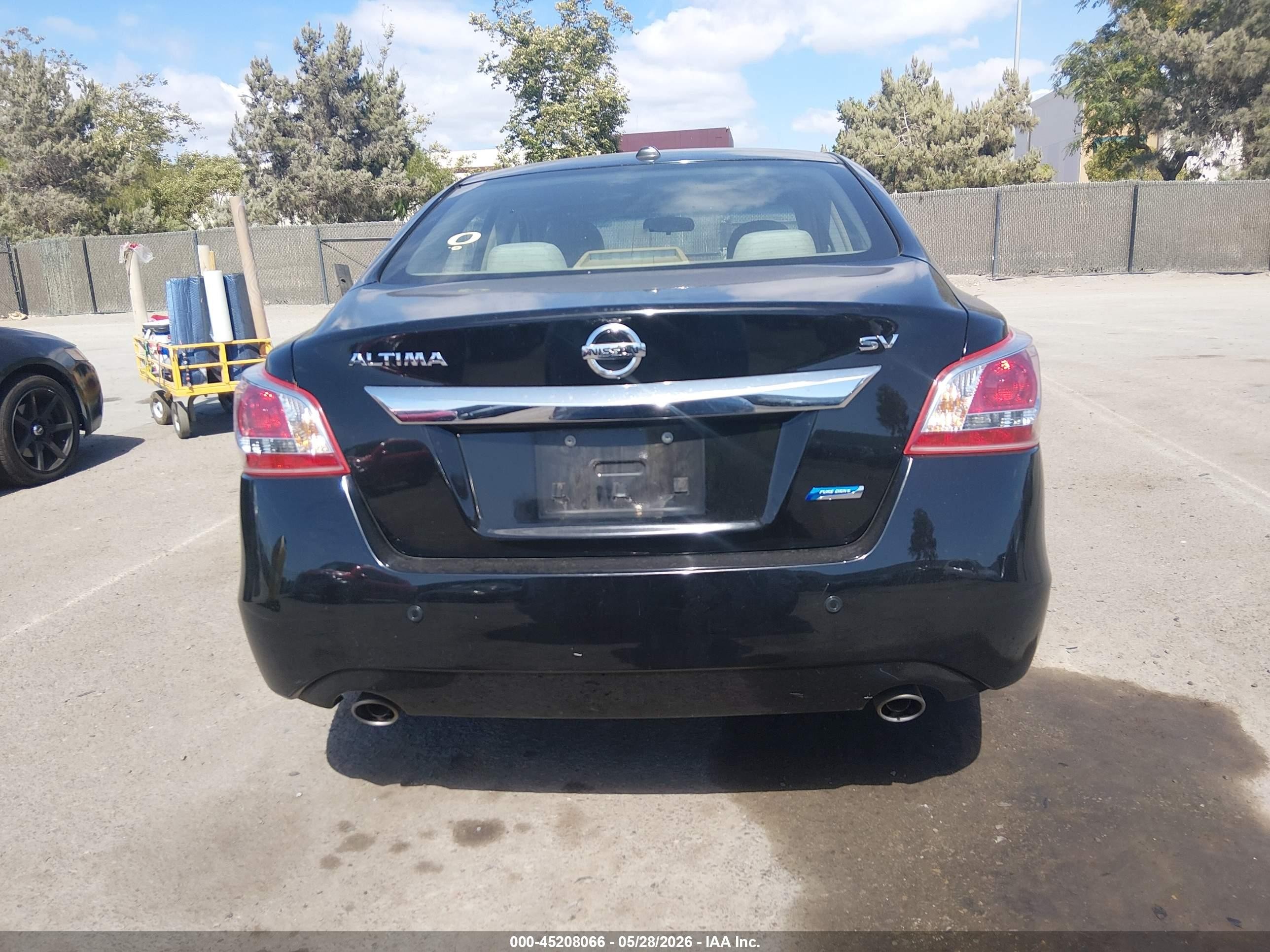 2013 Nissan Altima 2.5 Sv Black vin: 1N4AL3AP1DN485370