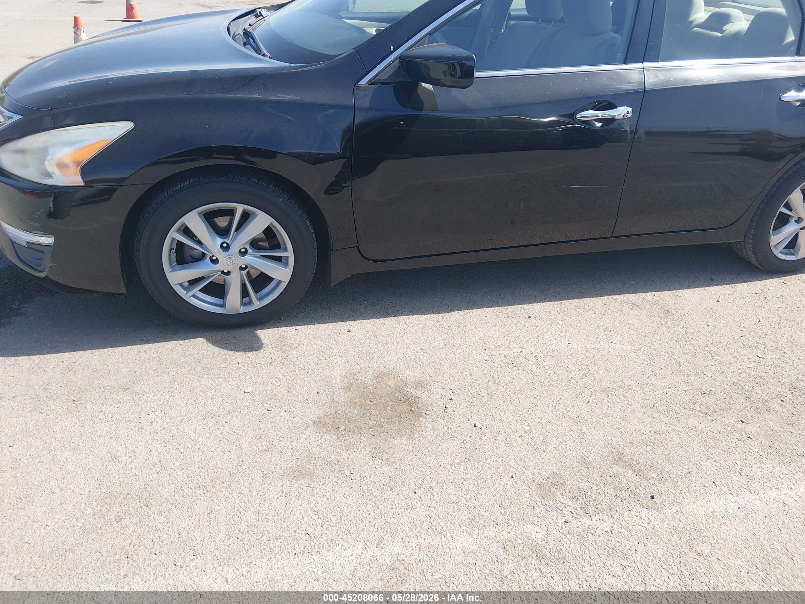 2013 Nissan Altima 2.5 Sv Black vin: 1N4AL3AP1DN485370