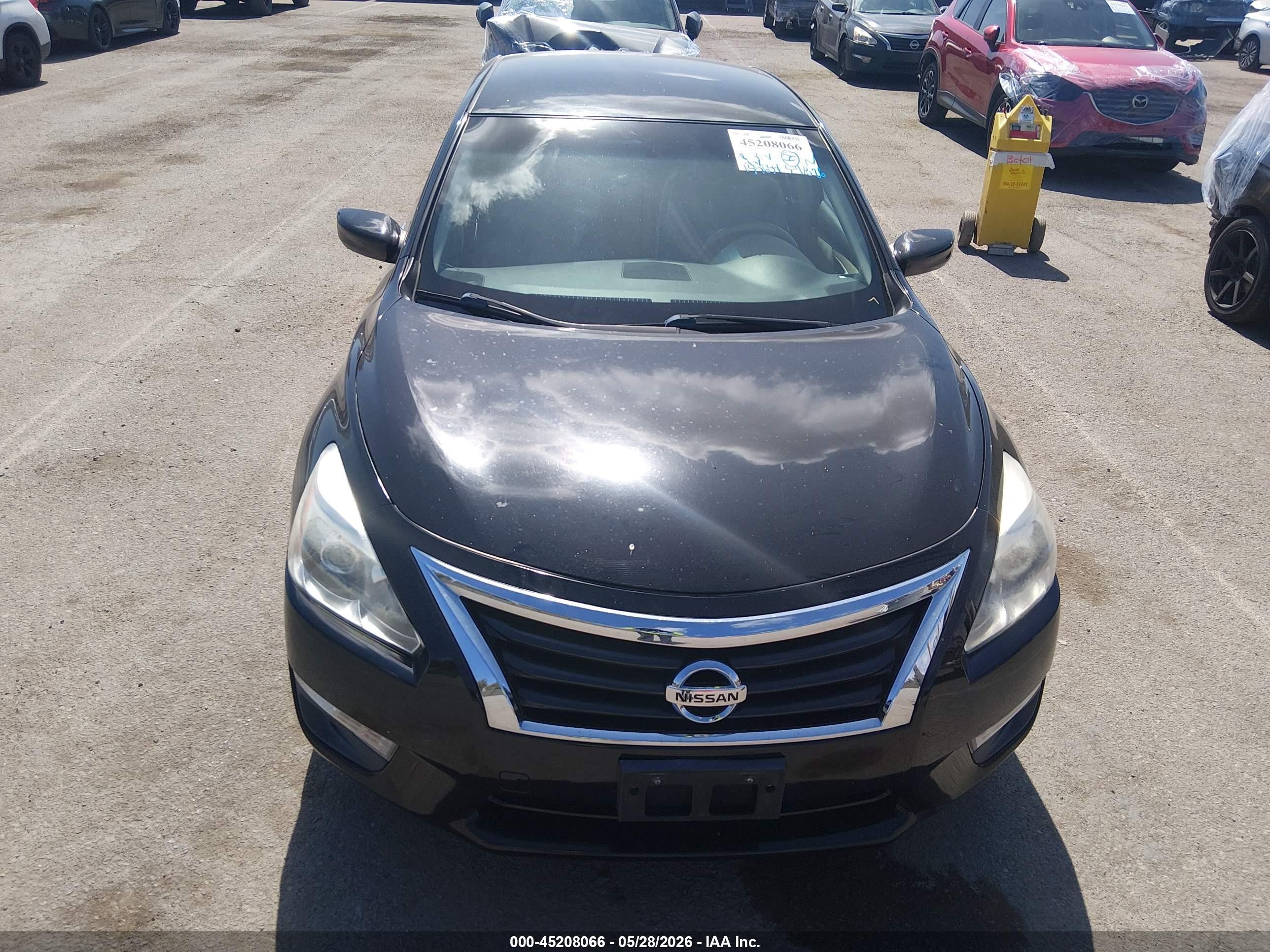 2013 Nissan Altima 2.5 Sv Black vin: 1N4AL3AP1DN485370