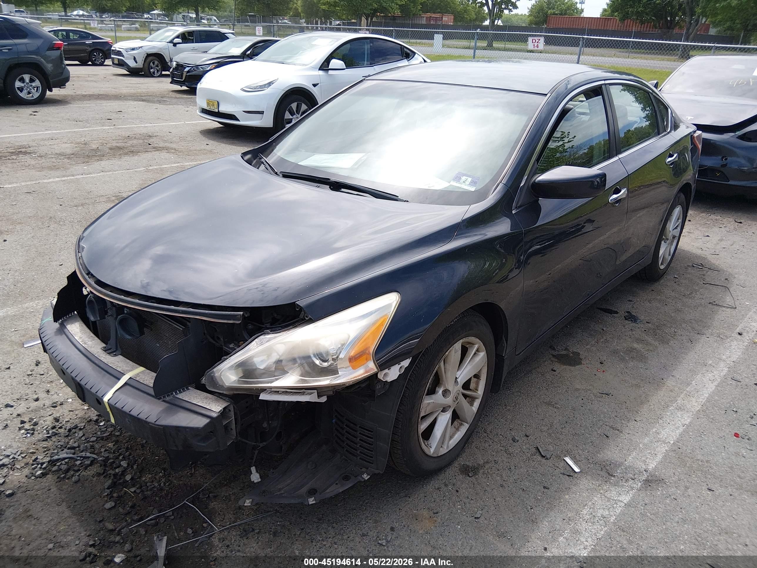 2013 Nissan Altima 2.5 Sv Black vin: 1N4AL3AP1DN487359