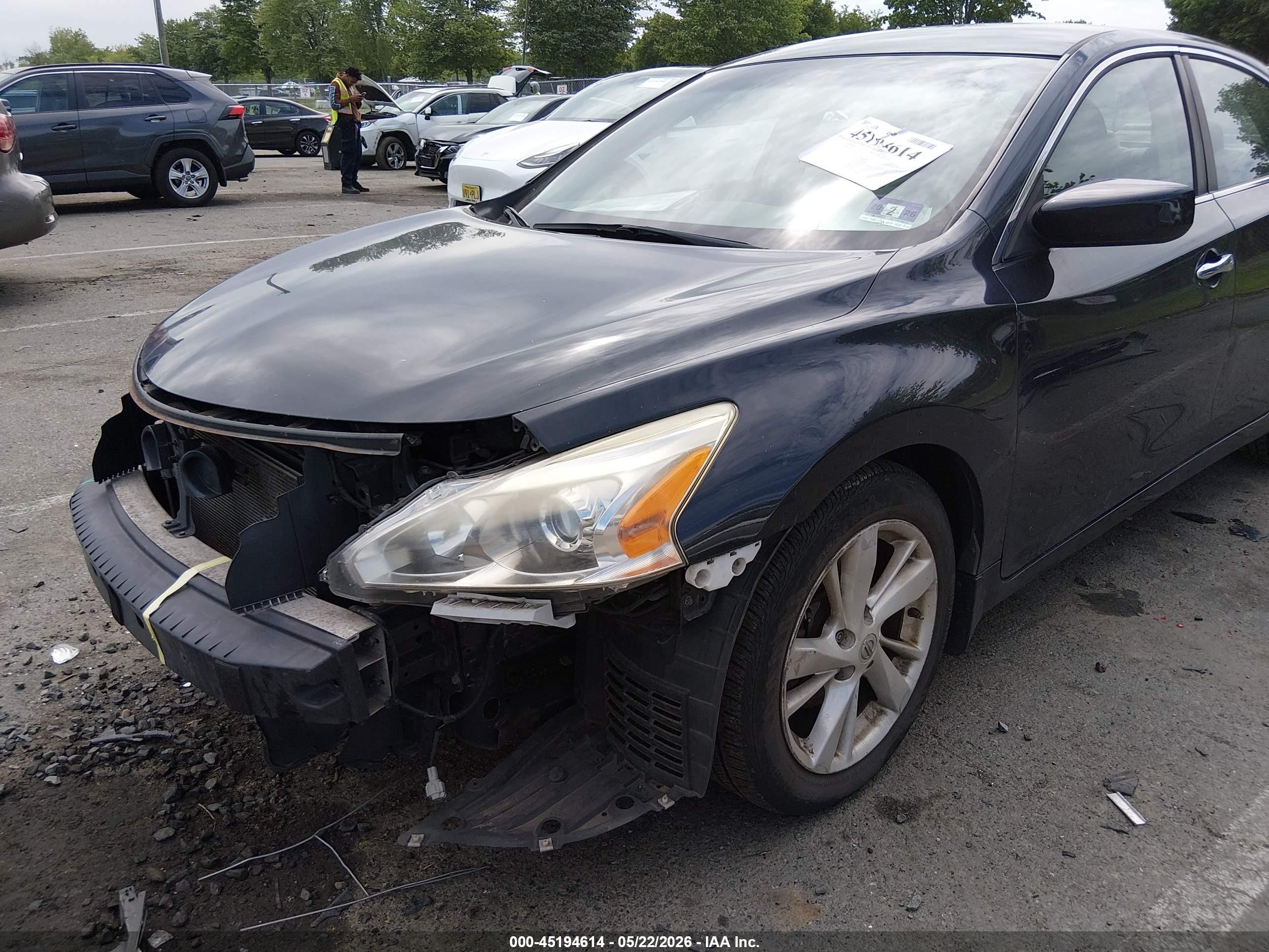 2013 Nissan Altima 2.5 Sv Black vin: 1N4AL3AP1DN487359