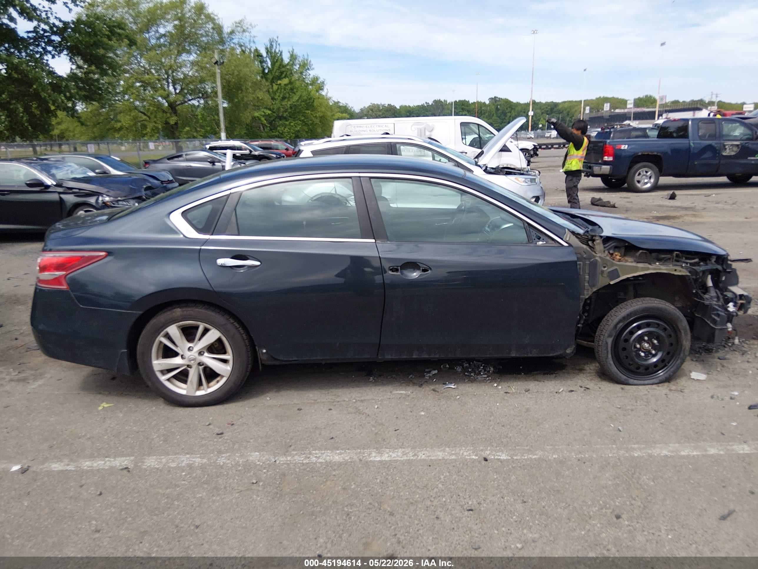 2013 Nissan Altima 2.5 Sv Black vin: 1N4AL3AP1DN487359
