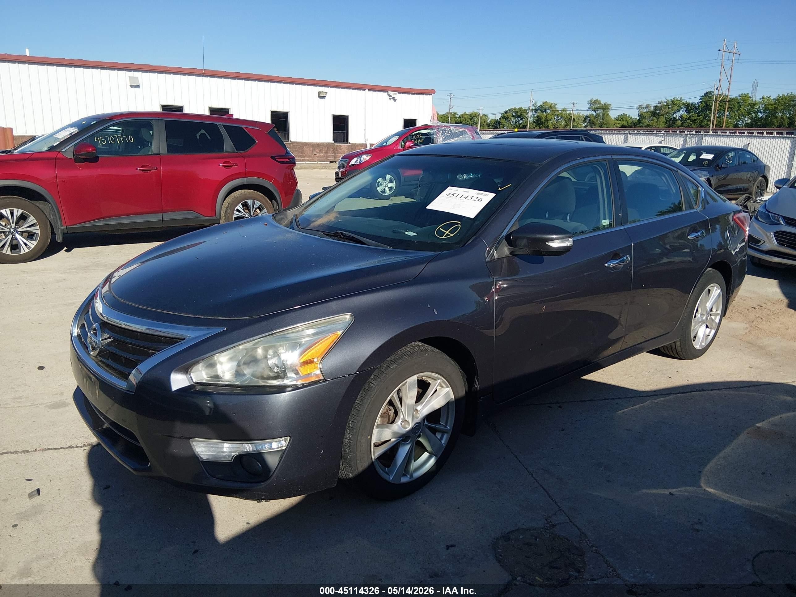 2013 Nissan Altima 2.5 Sv Gray vin: 1N4AL3AP1DN513555