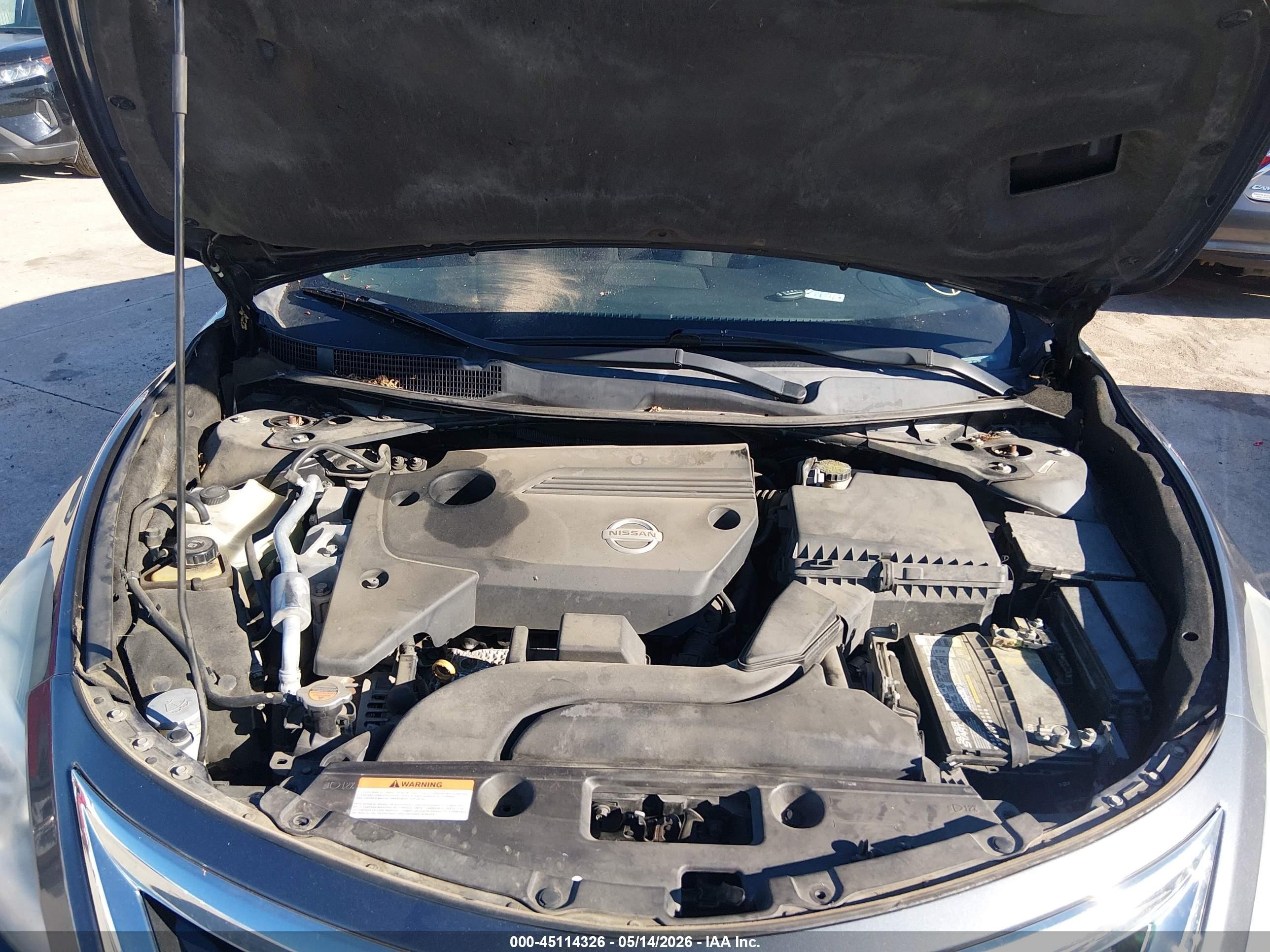 2013 Nissan Altima 2.5 Sv Gray vin: 1N4AL3AP1DN513555