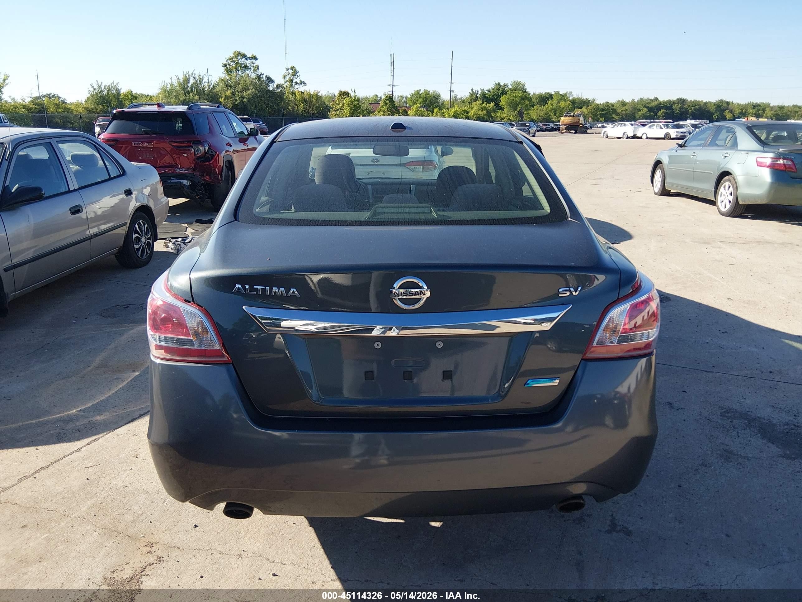 2013 Nissan Altima 2.5 Sv Gray vin: 1N4AL3AP1DN513555