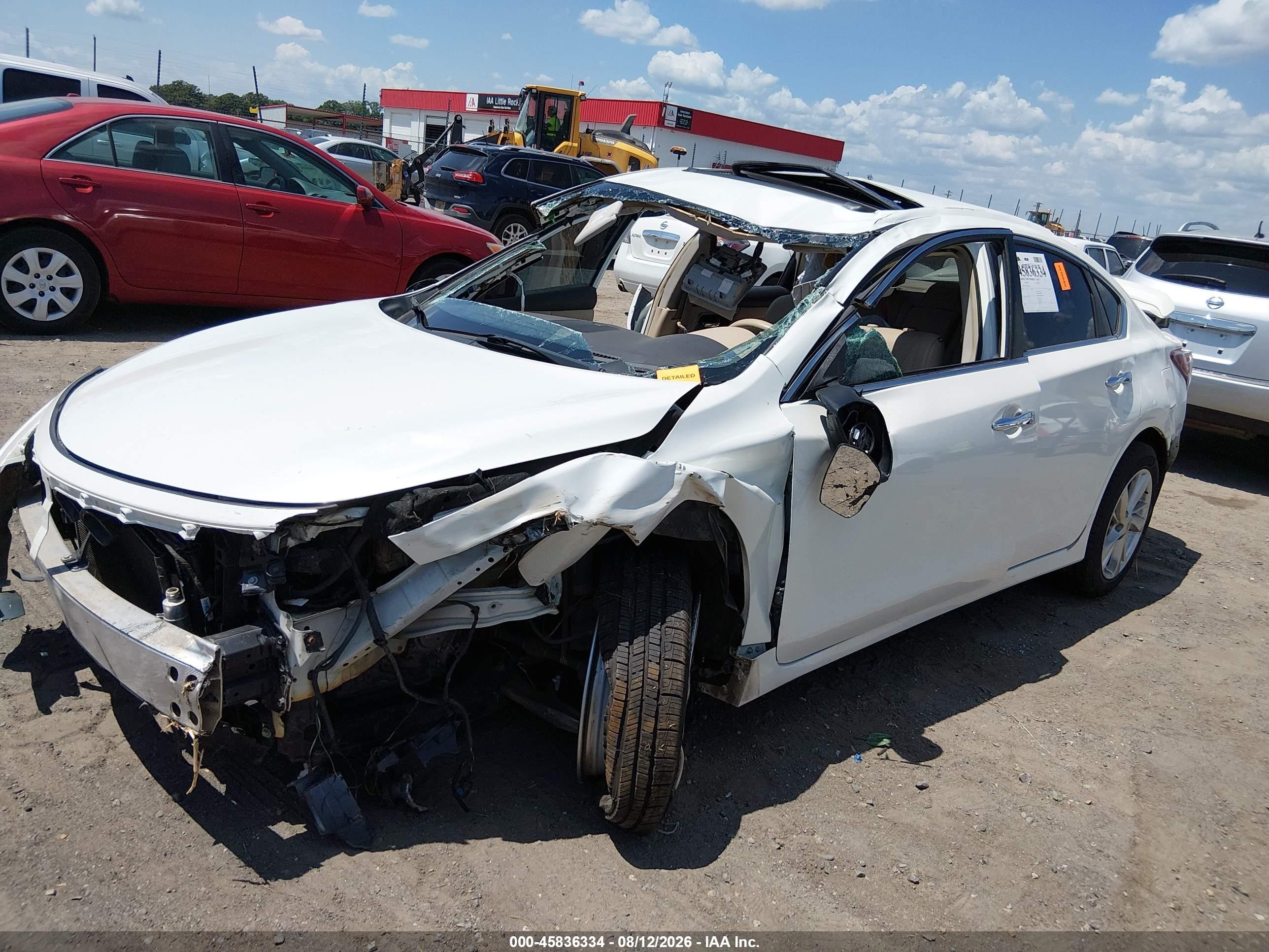 2013 Nissan Altima 2.5 Sl White vin: 1N4AL3AP1DN514429