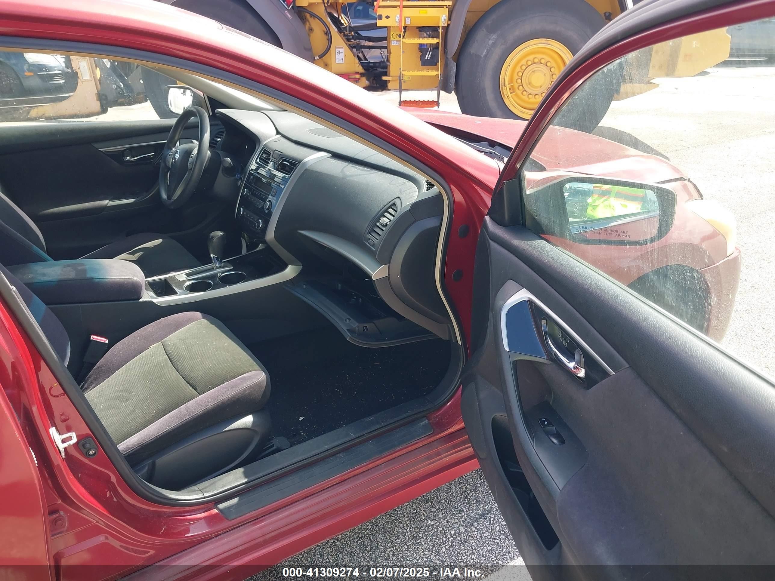 2013 Nissan Altima 2.5 S Красный vin: 1N4AL3AP1DN515225
