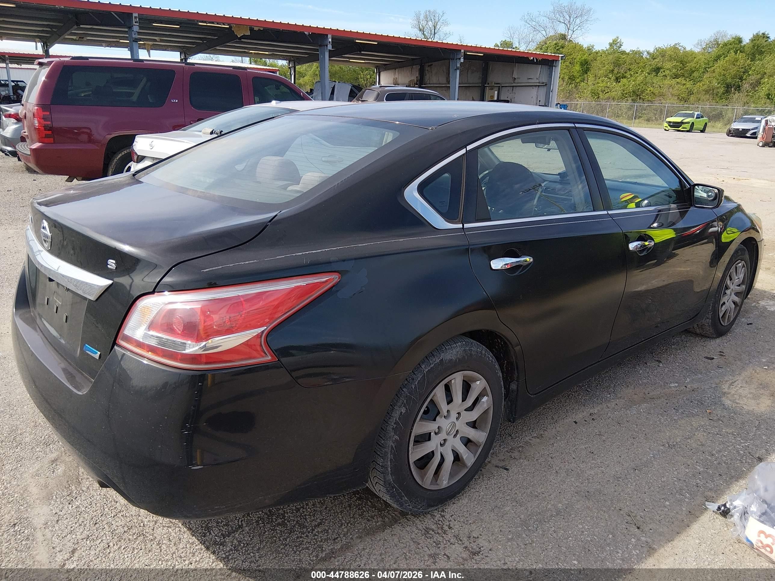 2013 Nissan Altima 2.5 S Black vin: 1N4AL3AP1DN516326