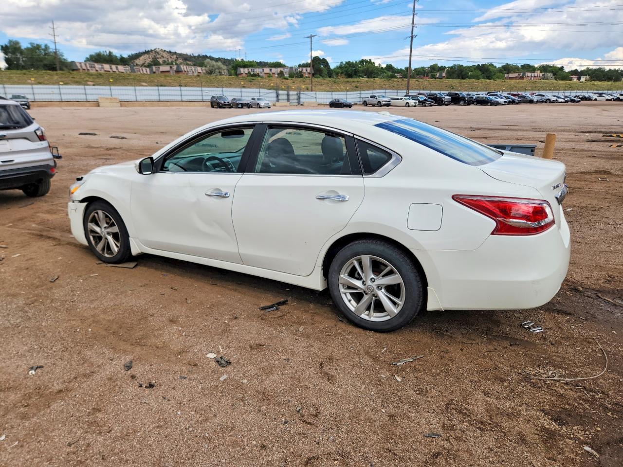 2013 Nissan Altima 2.5 White vin: 1N4AL3AP1DN523812