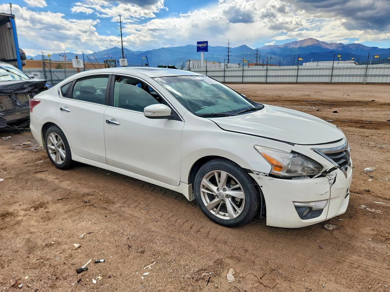 2013 Nissan Altima 2.5 White vin: 1N4AL3AP1DN523812