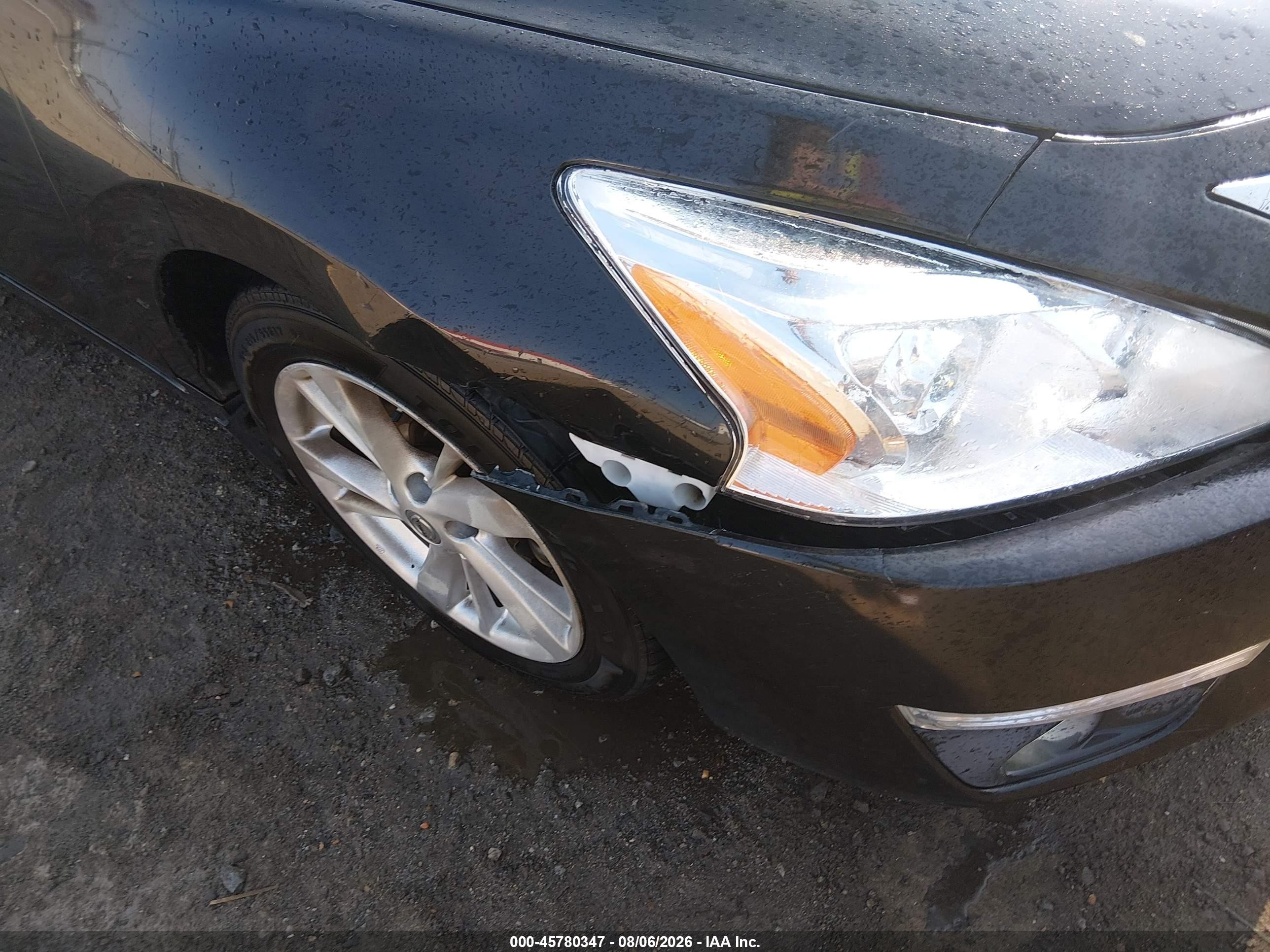 2013 Nissan Altima 2.5 Sl Black vin: 1N4AL3AP1DN525947