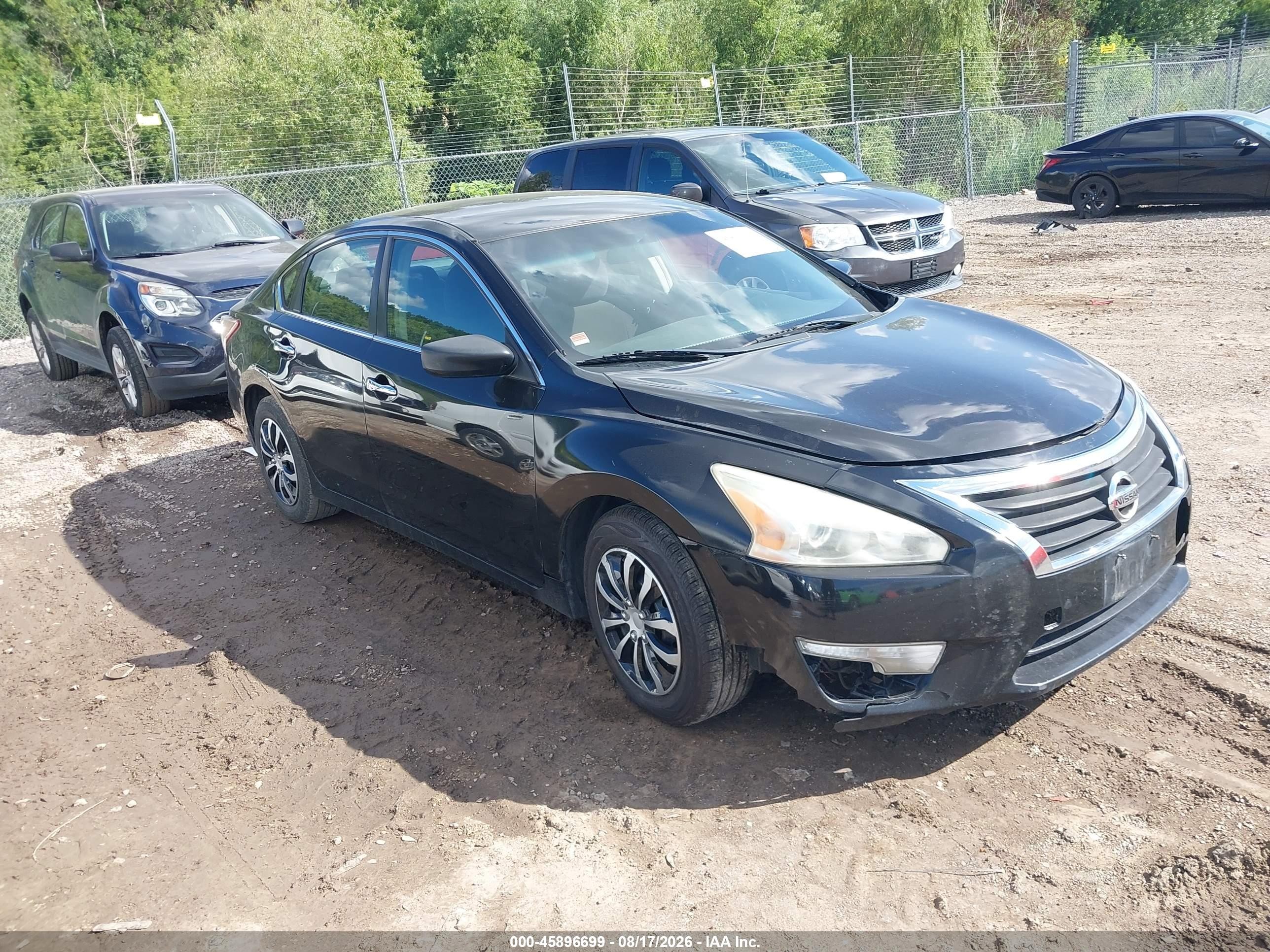 2013 Nissan Altima 2.5 S Black vin: 1N4AL3AP1DN530811