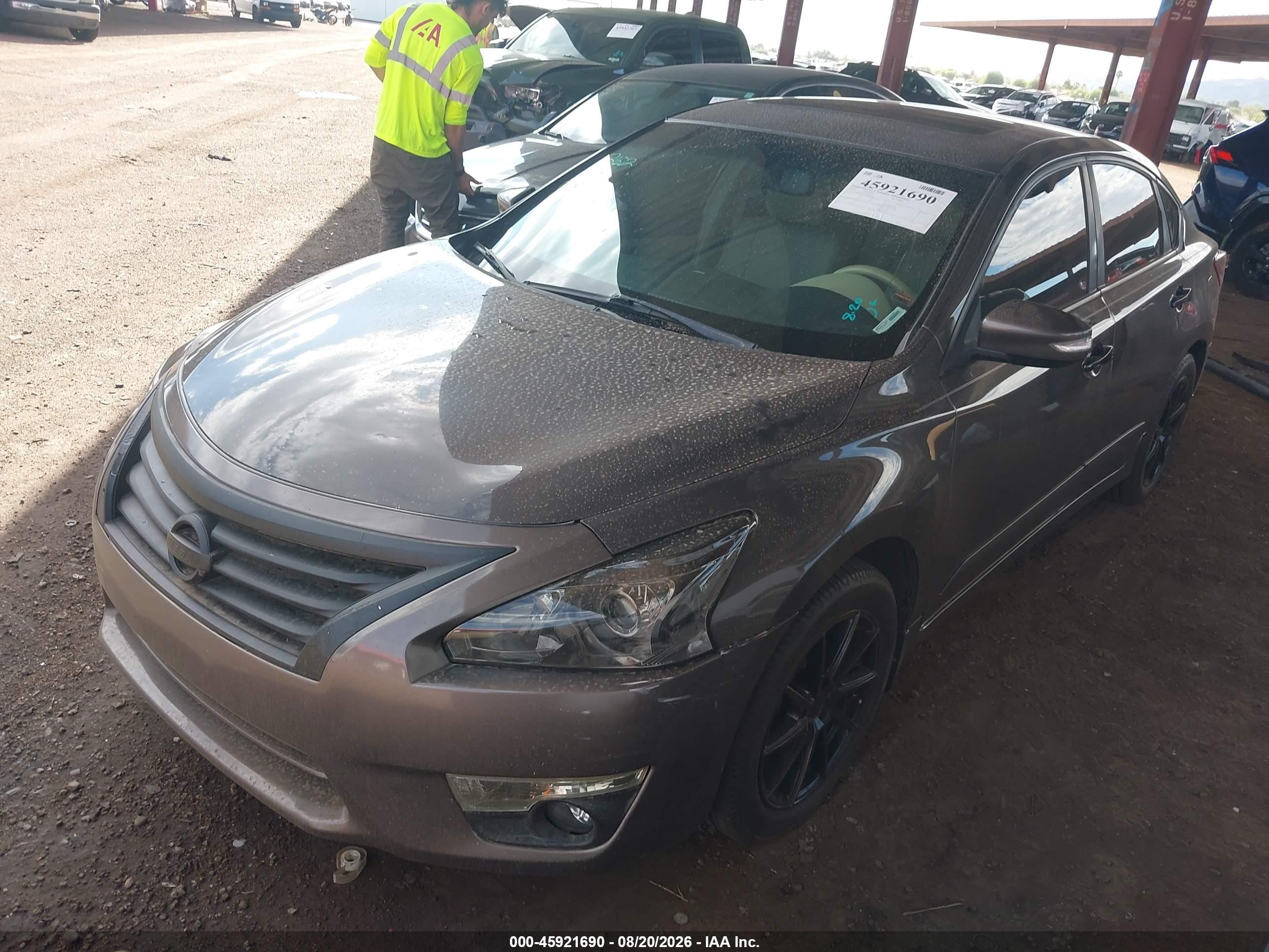 2013 Nissan Altima 2.5 Sl Brown vin: 1N4AL3AP1DN531358