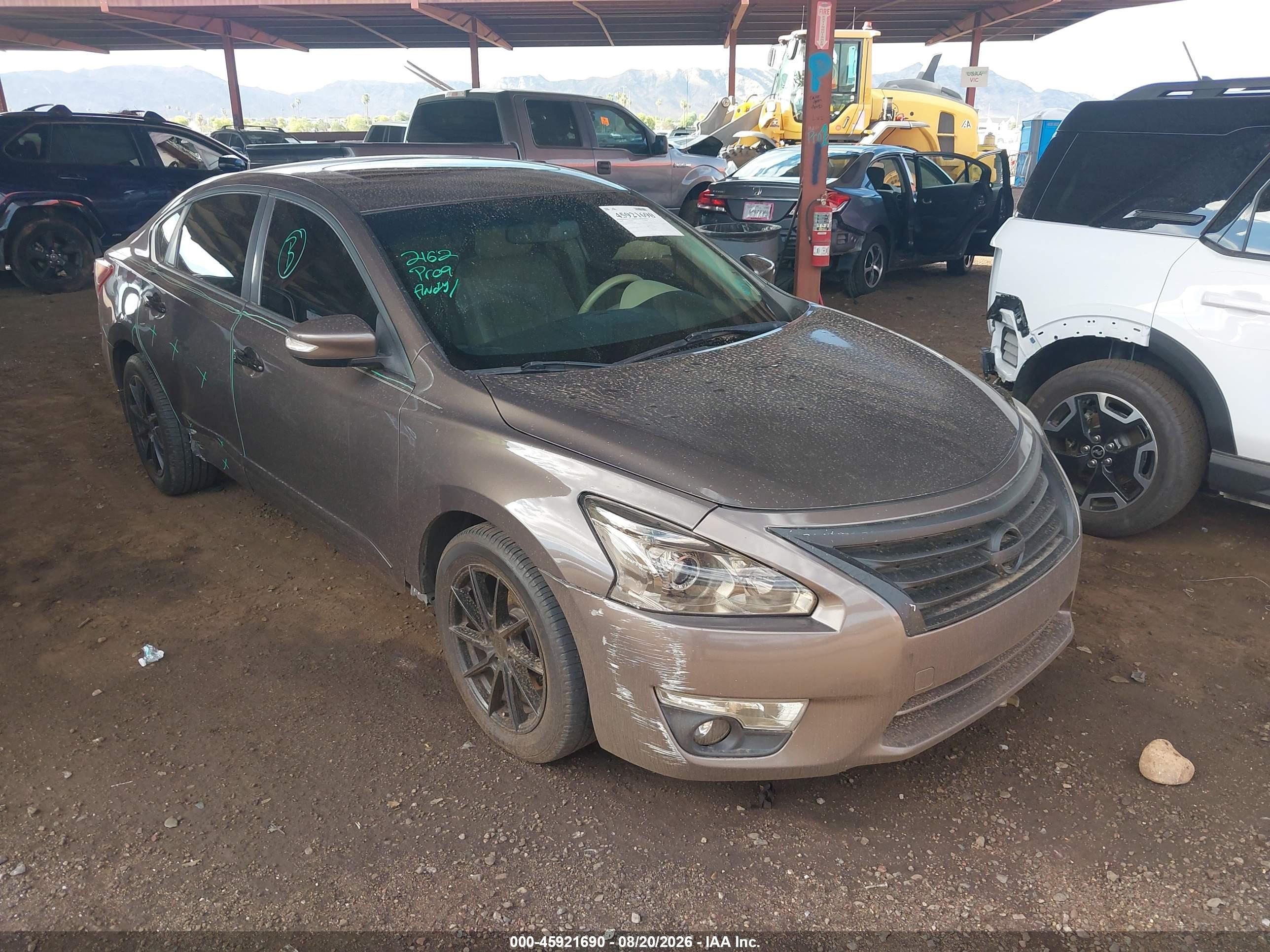 2013 Nissan Altima 2.5 Sl Brown vin: 1N4AL3AP1DN531358