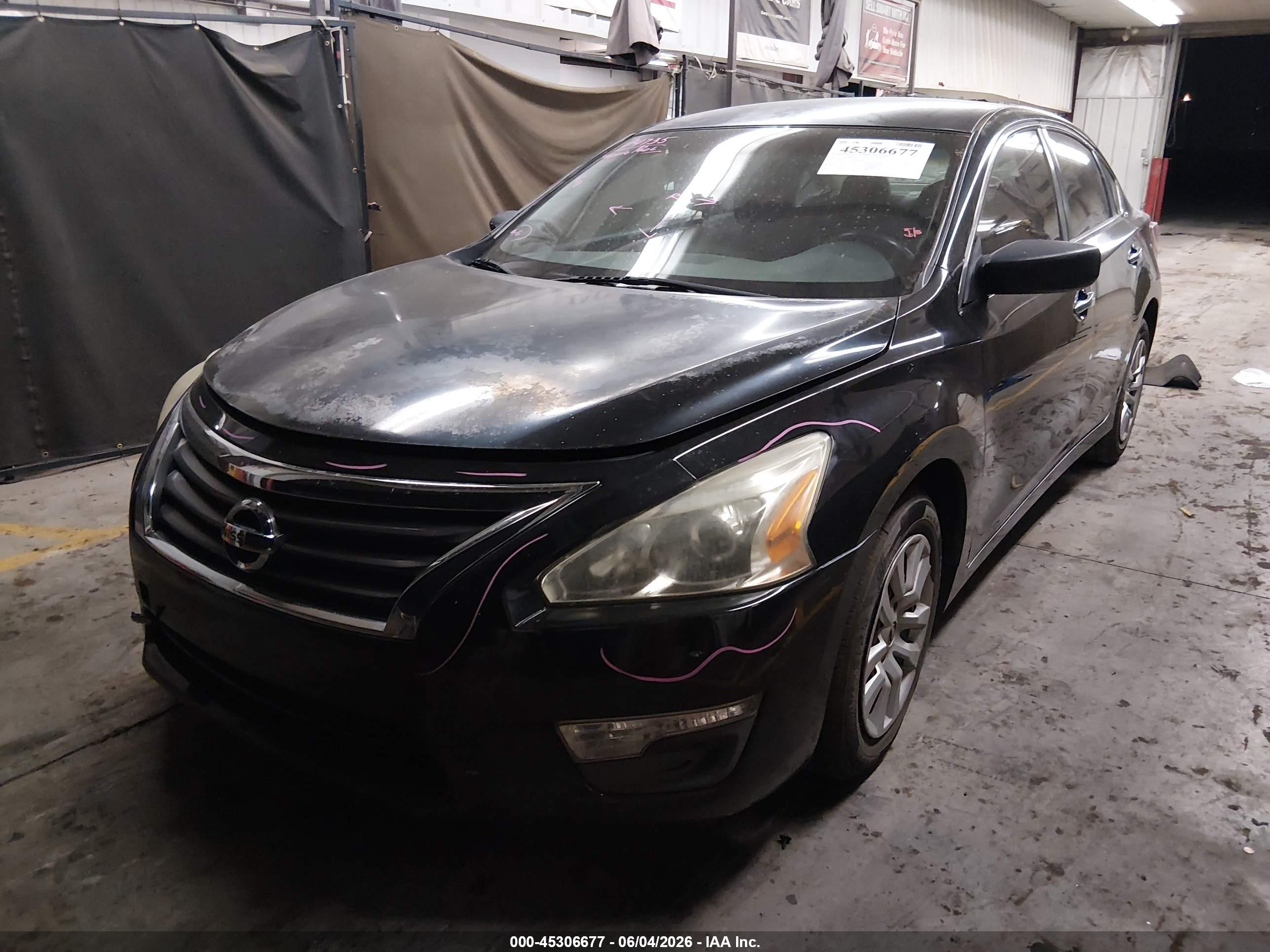 2013 Nissan Altima 2.5 S Black vin: 1N4AL3AP1DN532882