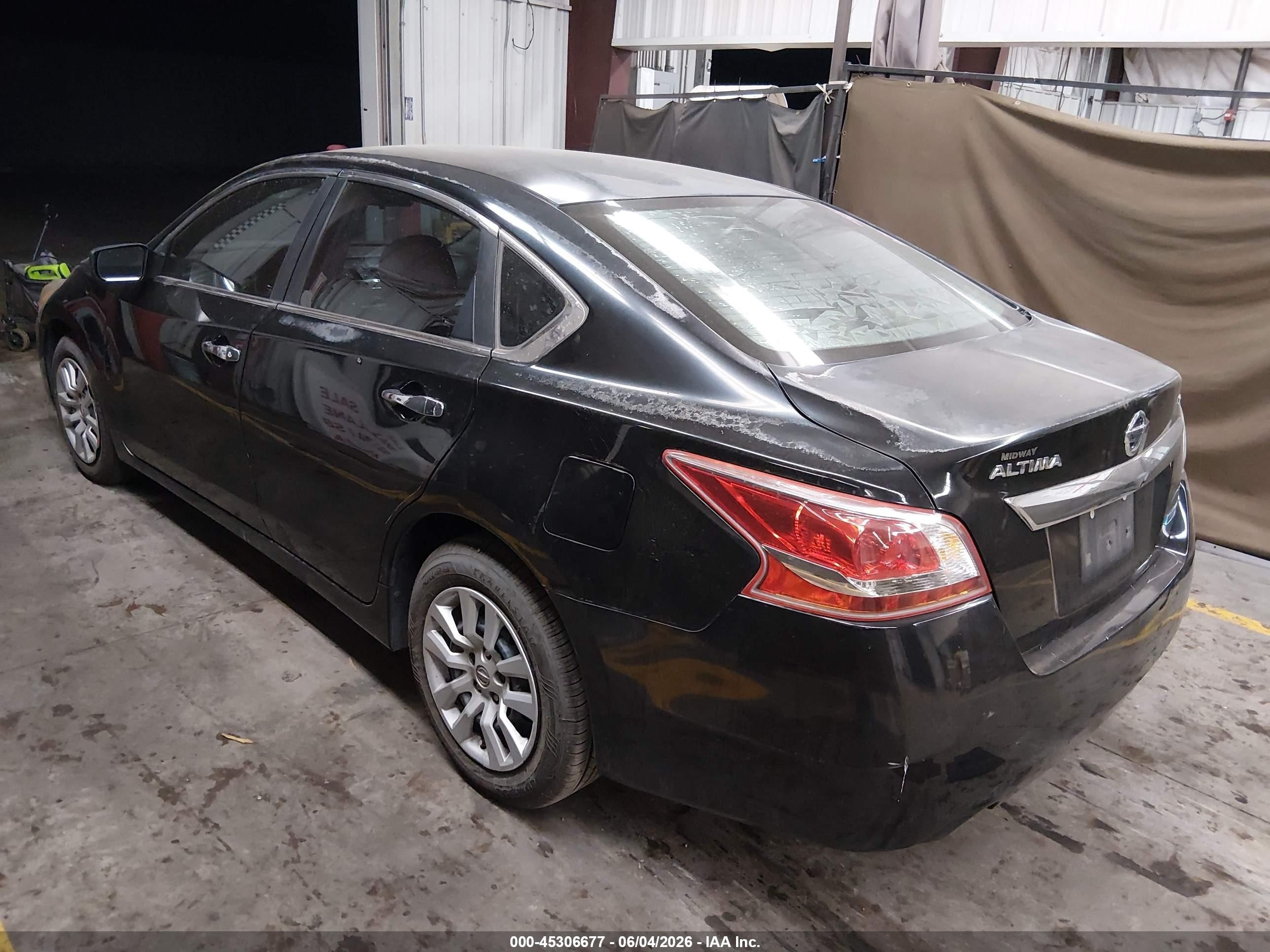2013 Nissan Altima 2.5 S Black vin: 1N4AL3AP1DN532882