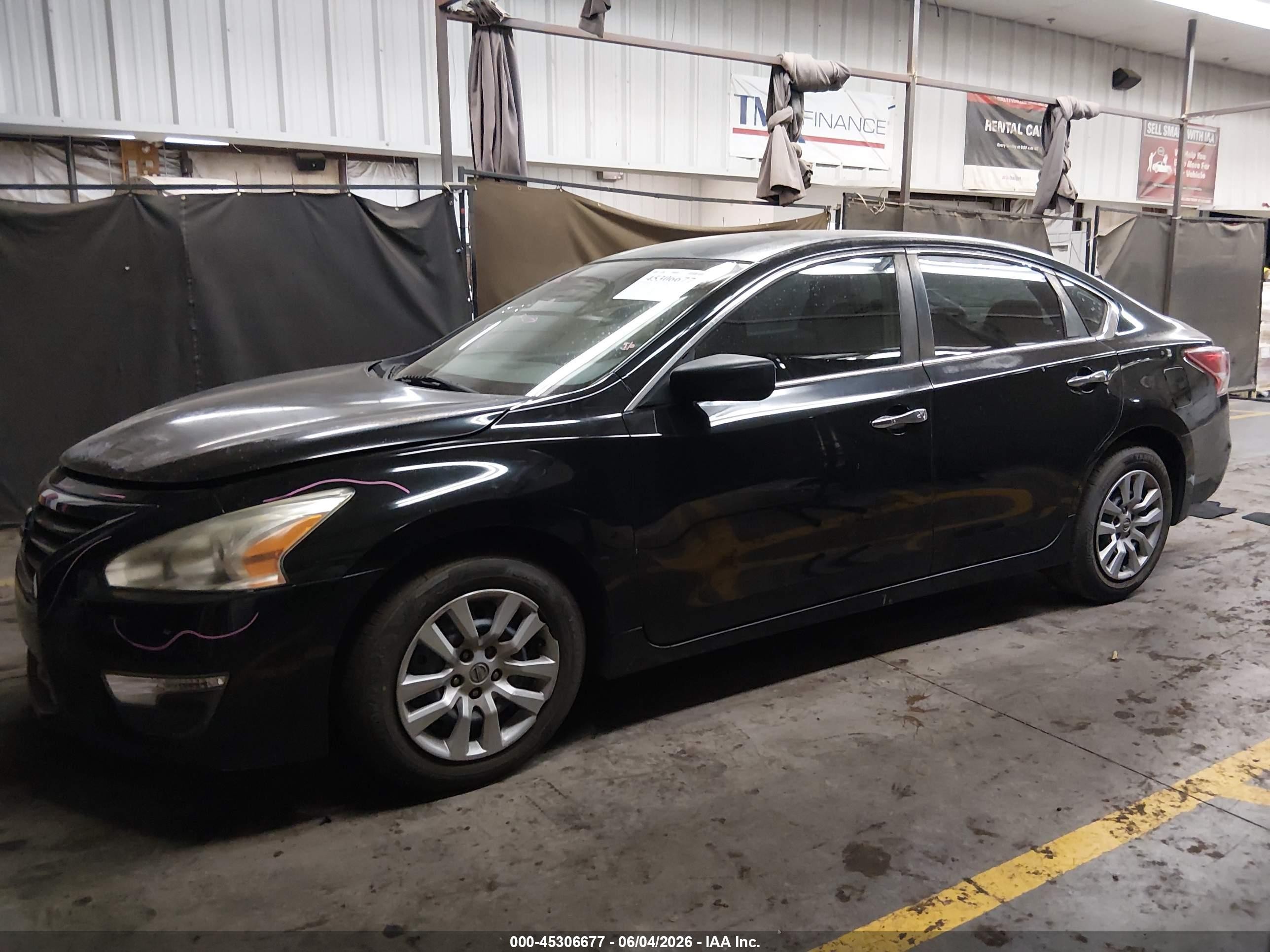 2013 Nissan Altima 2.5 S Black vin: 1N4AL3AP1DN532882
