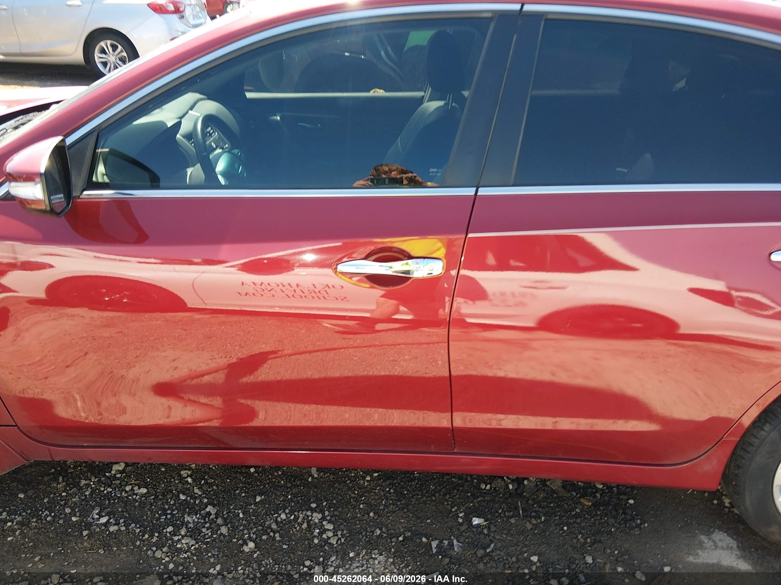 2013 Nissan Altima 2.5 Sl Red vin: 1N4AL3AP1DN538648