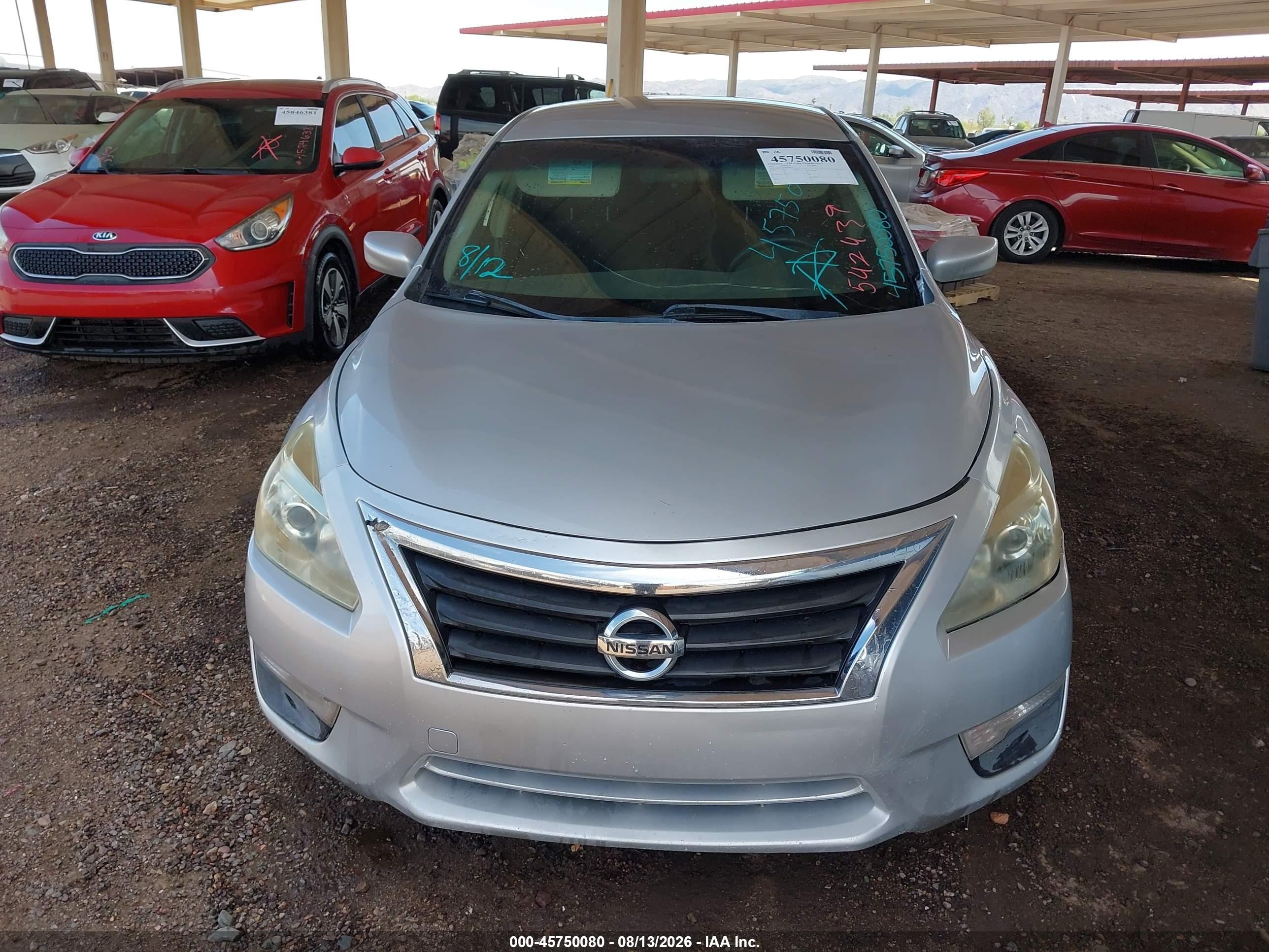 2013 Nissan Altima 2.5 S Gray vin: 1N4AL3AP1DN542439